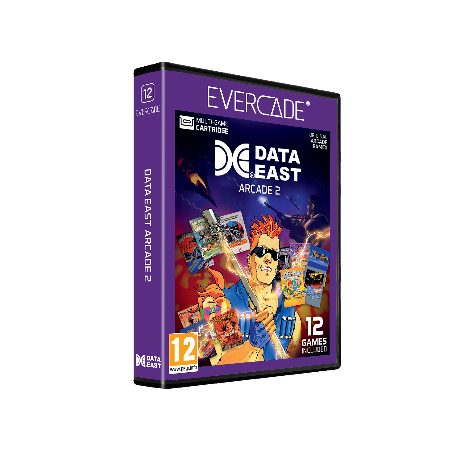 Blaze Evercade - Evercade Data East Arcade 2 - Cartouche n°12