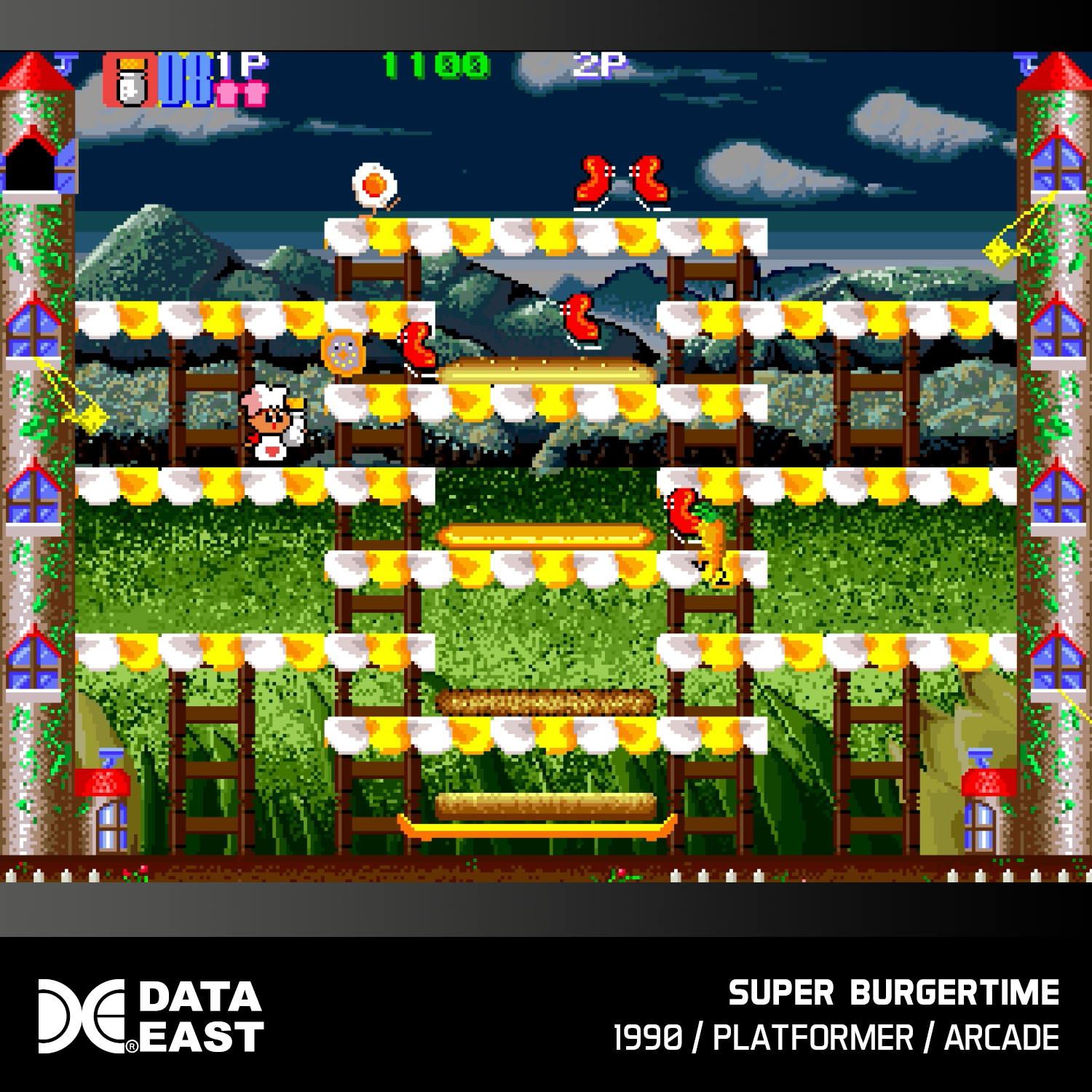 Blaze Evercade - Evercade Data East Arcade 2 - Cartouche n°12