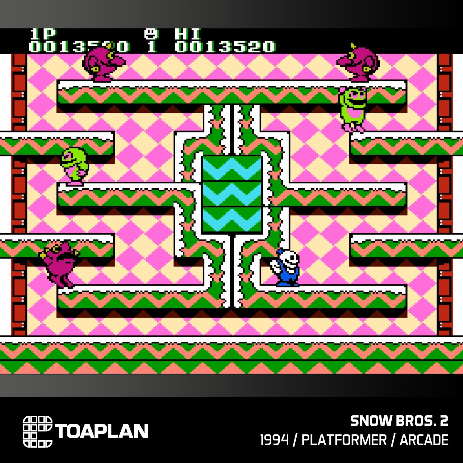 Blaze Evercade - Toaplan Arcade Collection 4 - Cartridge #13