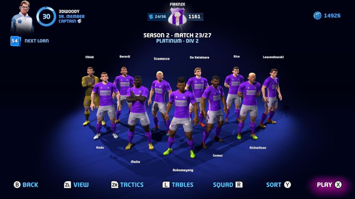 Sociable Soccer 2024 Nintendo SWITCH