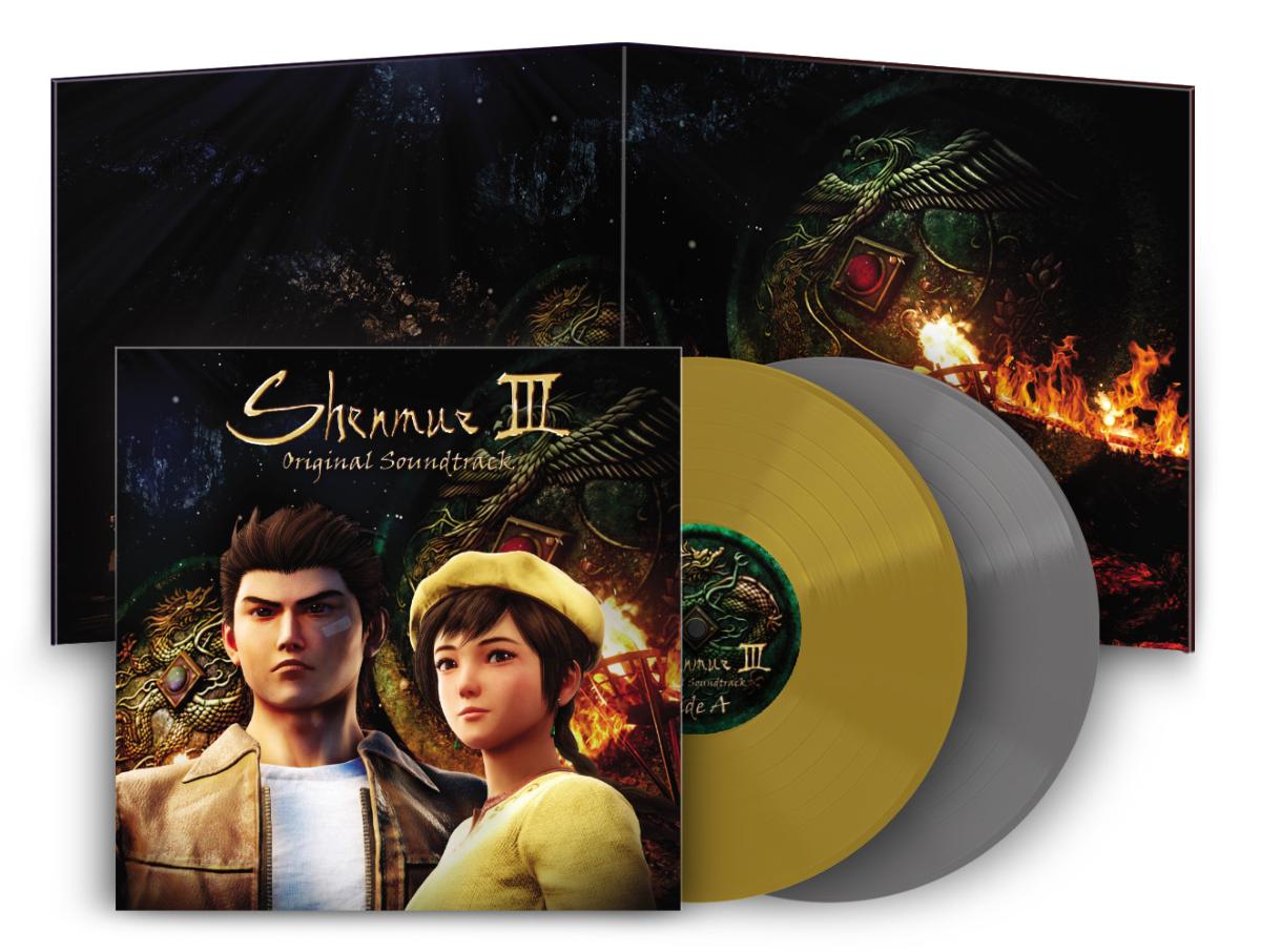 Shenmue III Original Soundtrack Music Selection Or et Argent 2LP