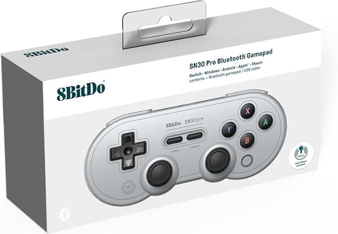 8BitDo SN30 Pro Gamepad Hall Effect Gray