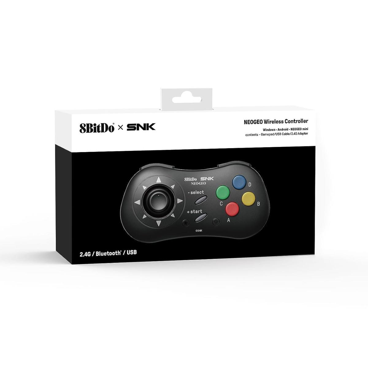 8Bitdo SNK Neo Geo Style Bluetooth Controller The must-have accessories at  Just for Games