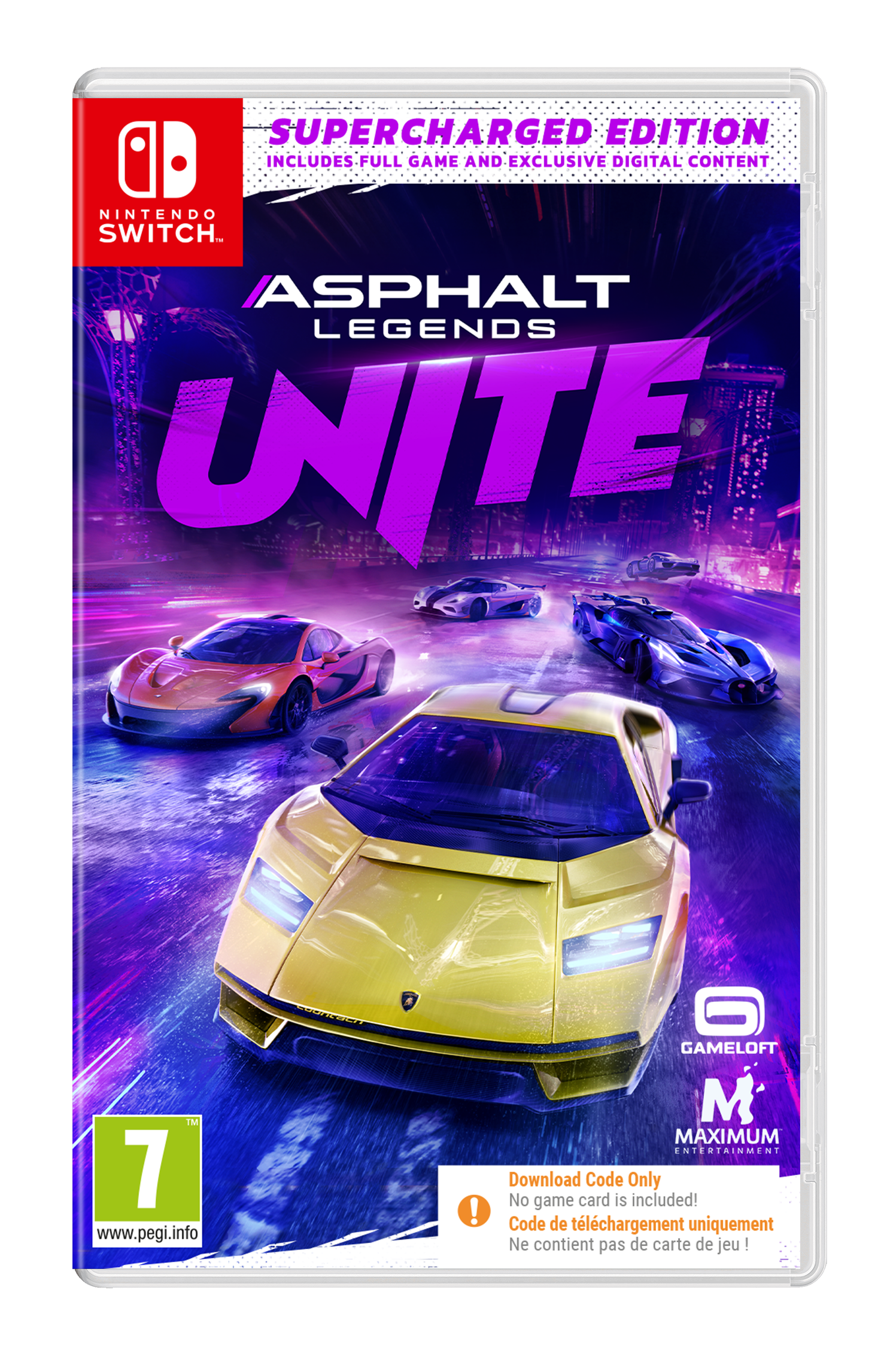 Asphalt Legends Unite Supercharged Edition SWITCH (Download Code)