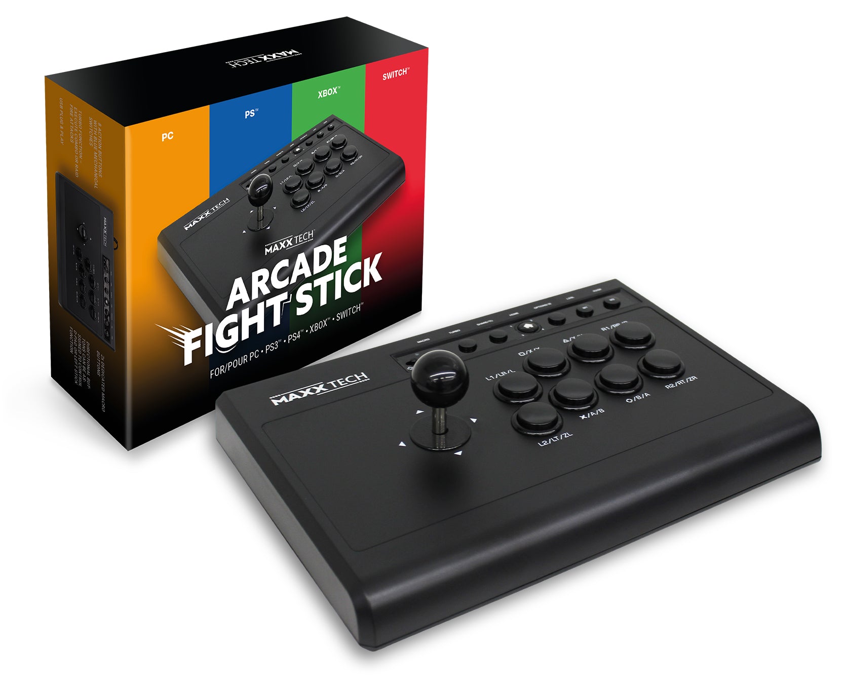 Arcade Fight Stick (PC, PS, XBOX, Switch)