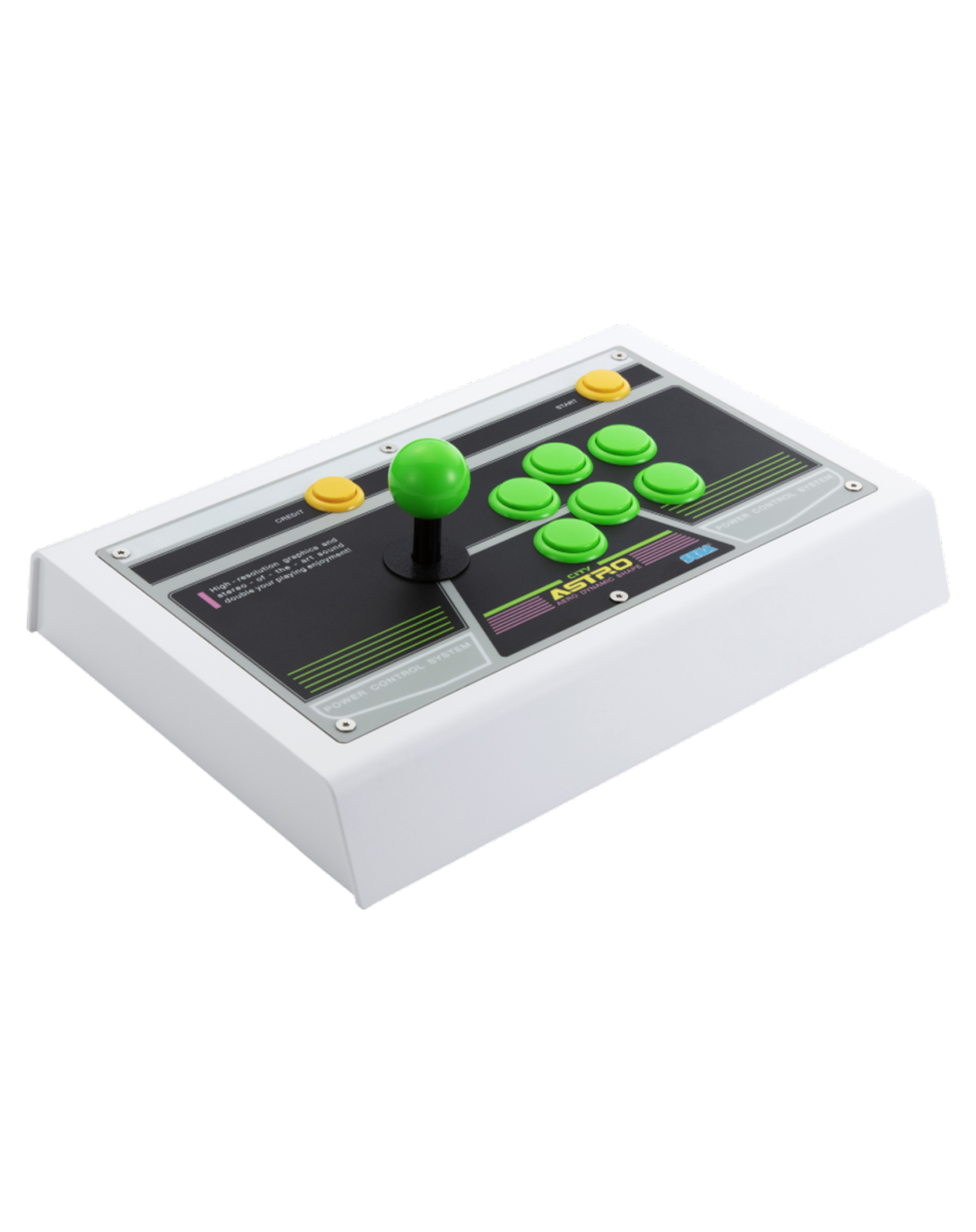 Sega Astro City Arcade Stick - Boutons verts