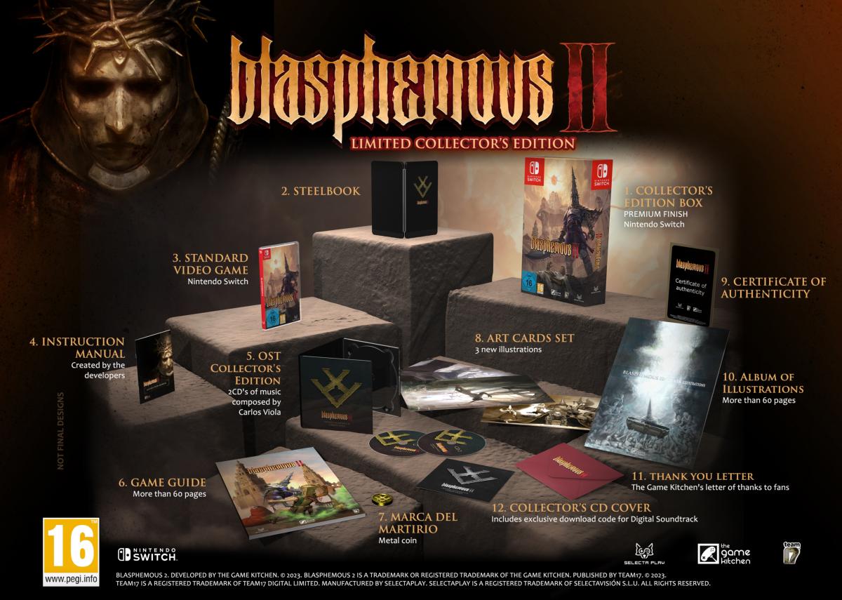 Blasphemous 2 Limited Collector´s Edition Nintendo SWICTH - JUST FOR GAMES