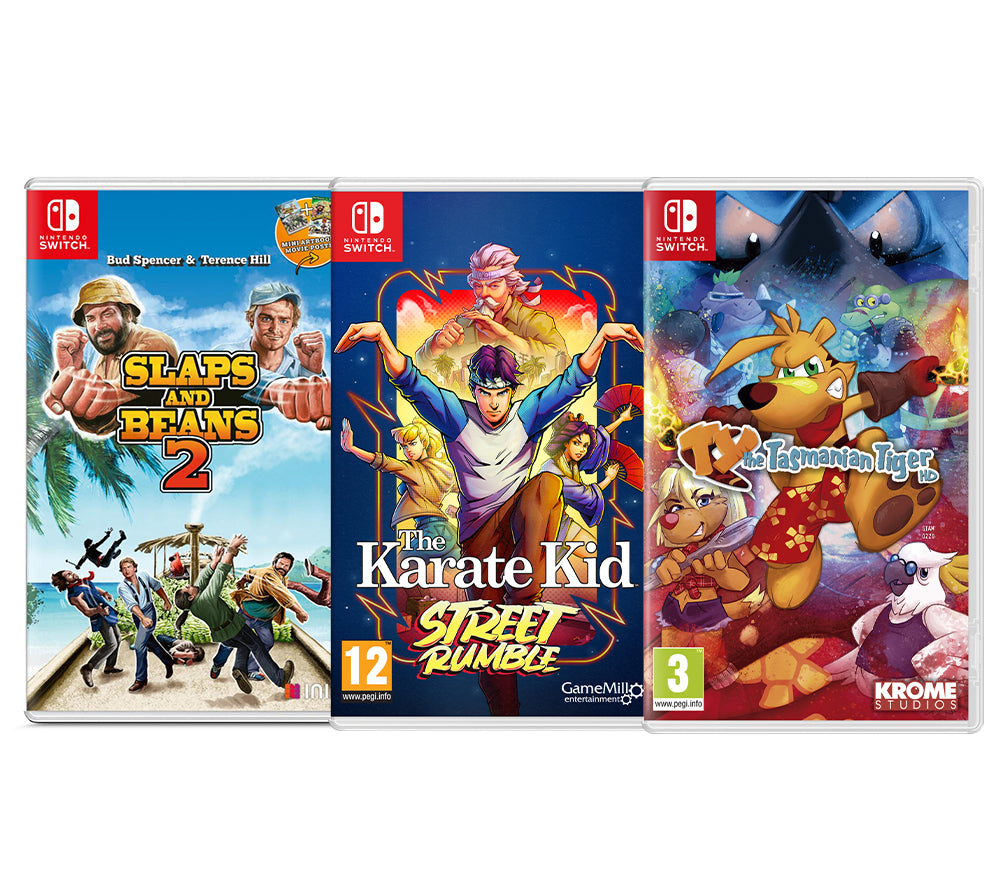 Bundle Karate Kid + Bud Spencer & Terence + Ty the Tasmanian Tiger