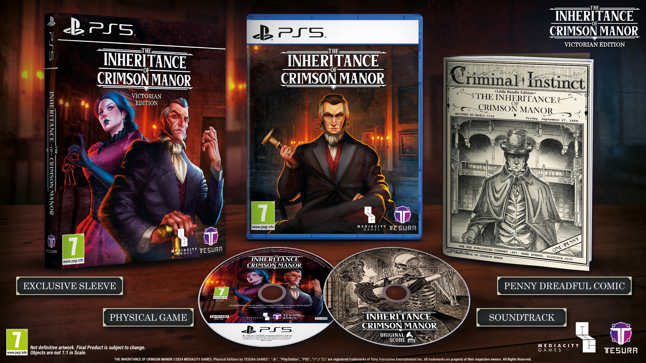 The Inheritance of Crimson Manor - Victorian Edition PS5