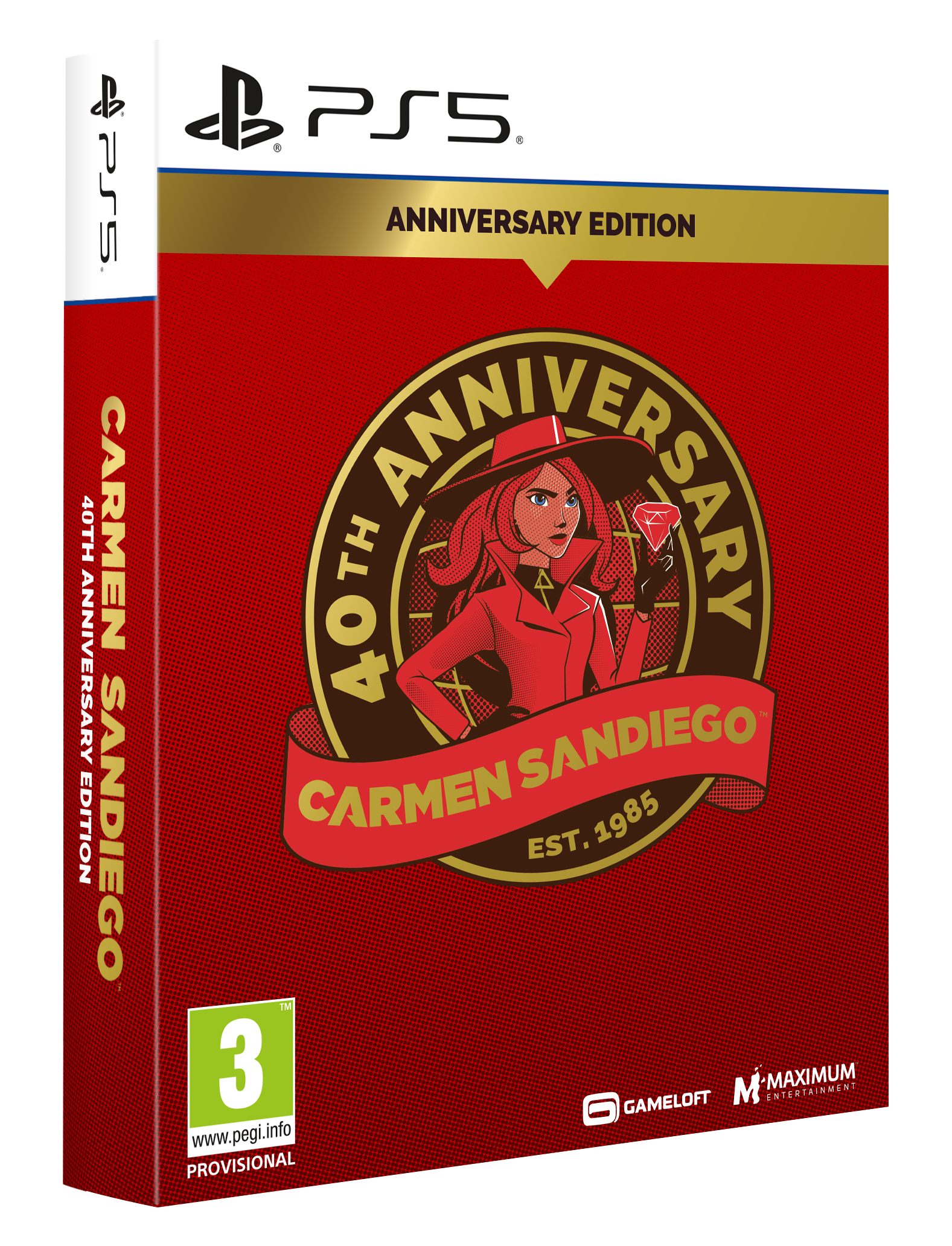 Carmen Sandiego 40th Anniversary Edition PS5