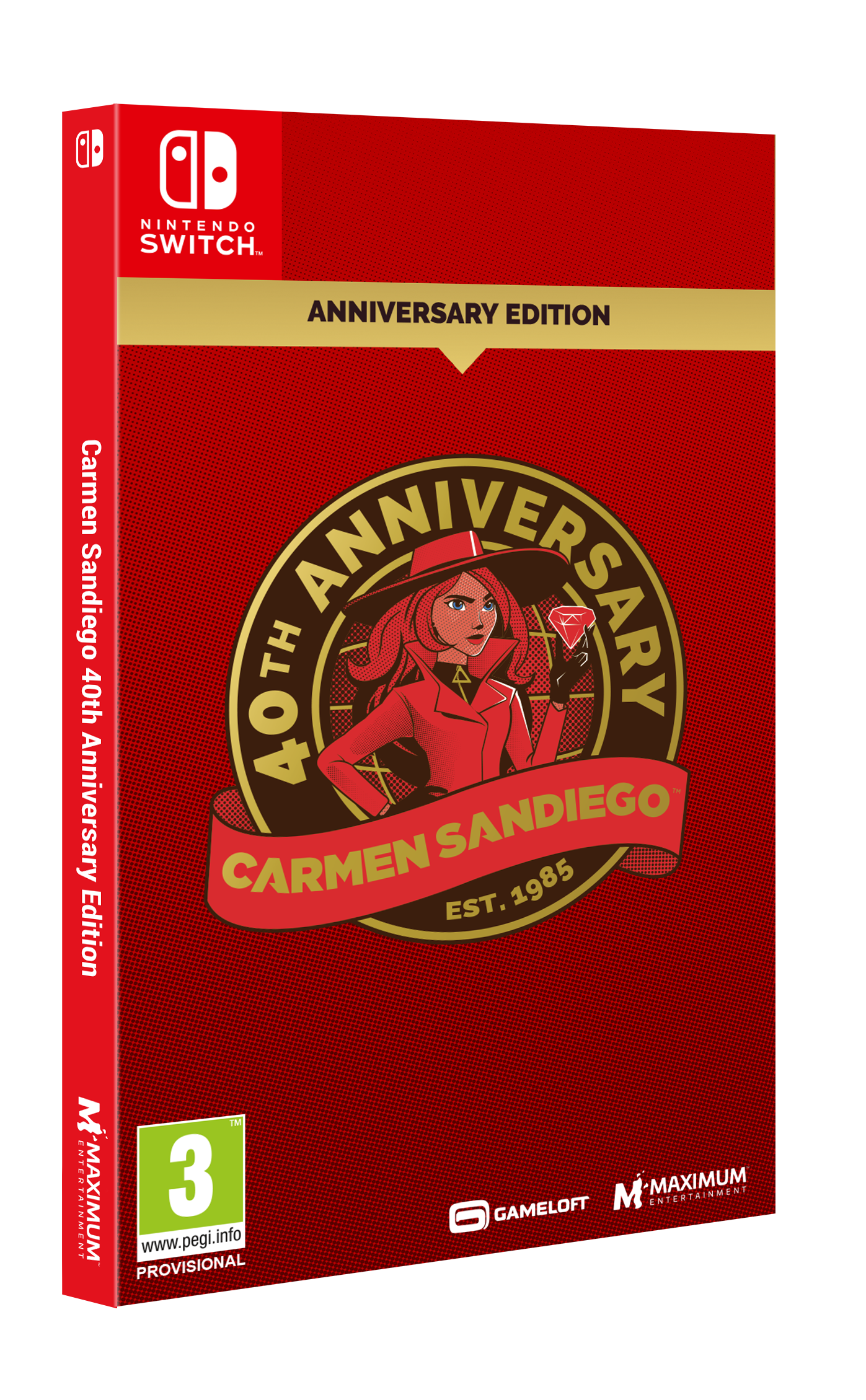 Carmen Sandiego 40th Anniversary Edition Nintendo Switch