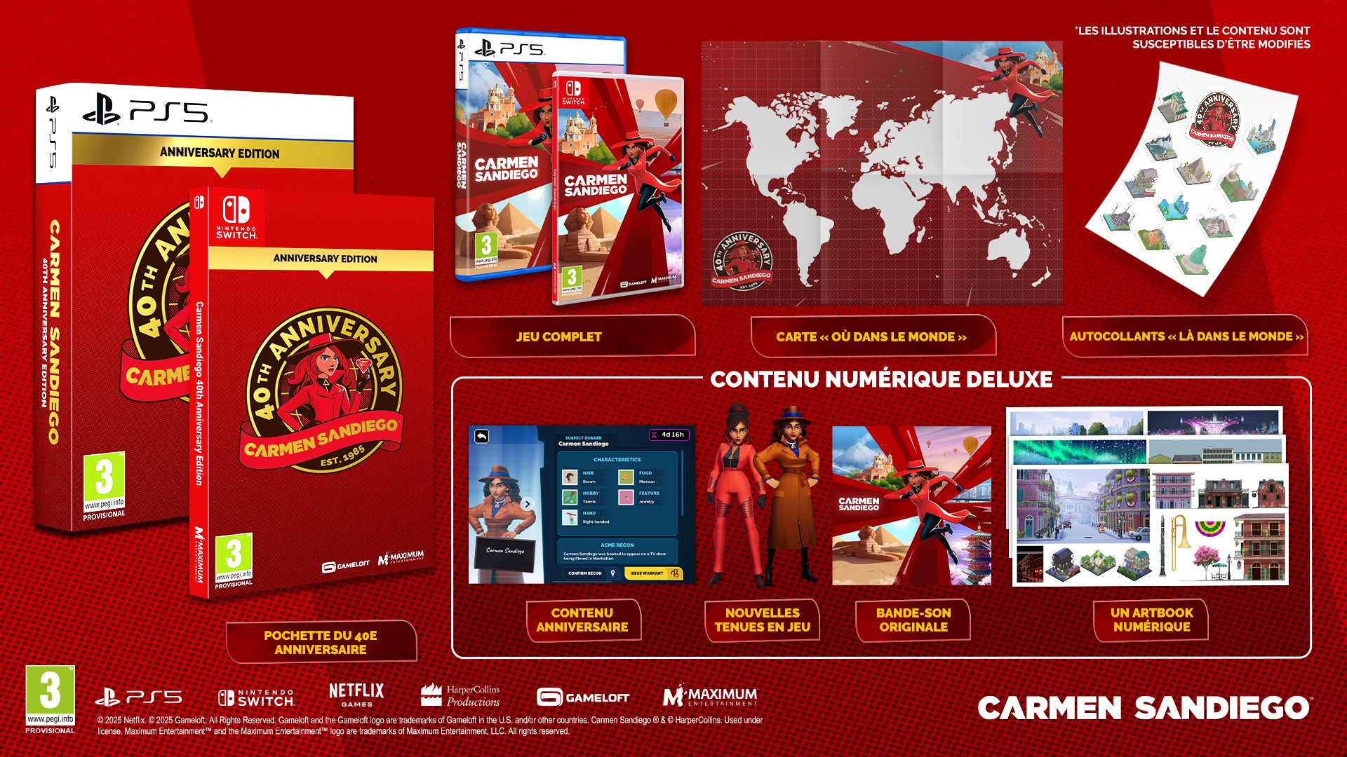 Carmen Sandiego 40th Anniversary Edition PS5