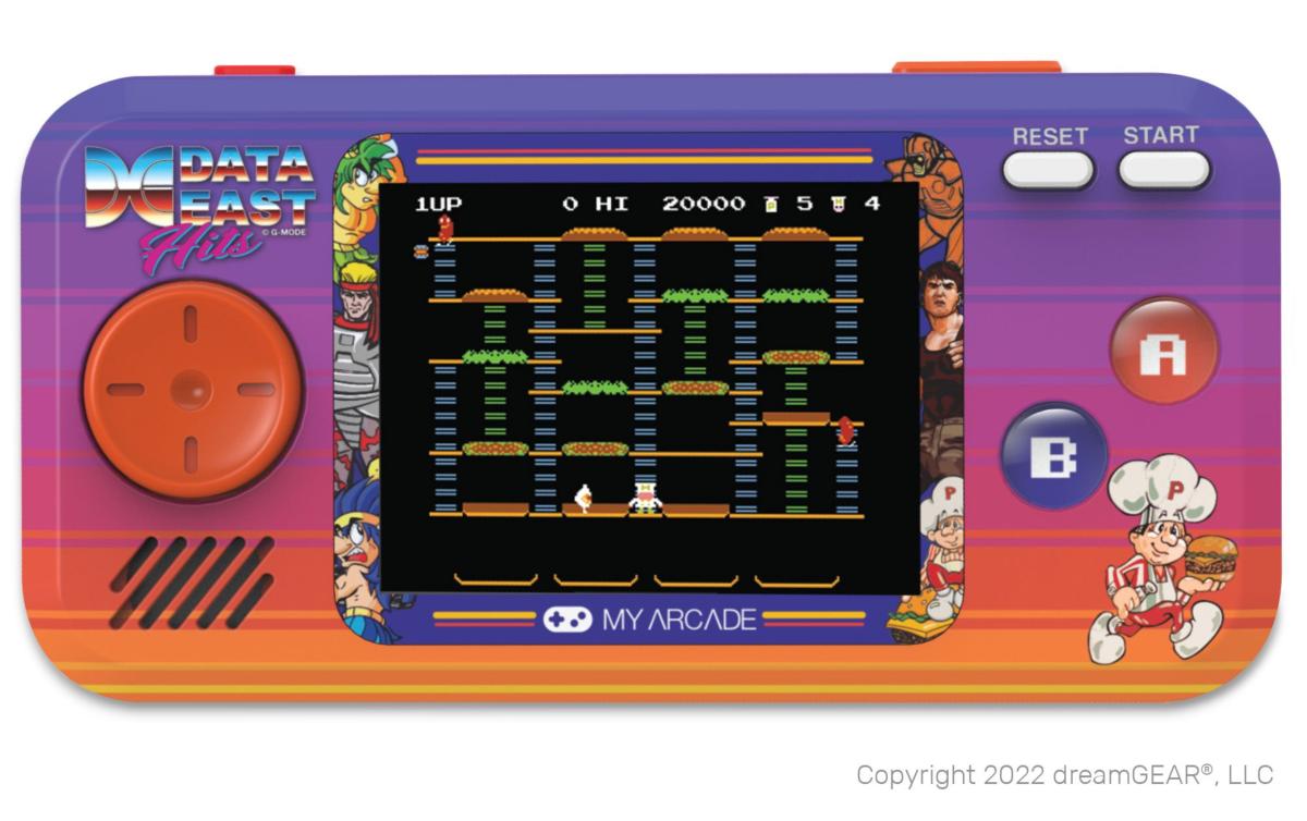My Arcade - Pocket Player Data East Hits - Console de Jeu Portable - 308 Jeux en 1