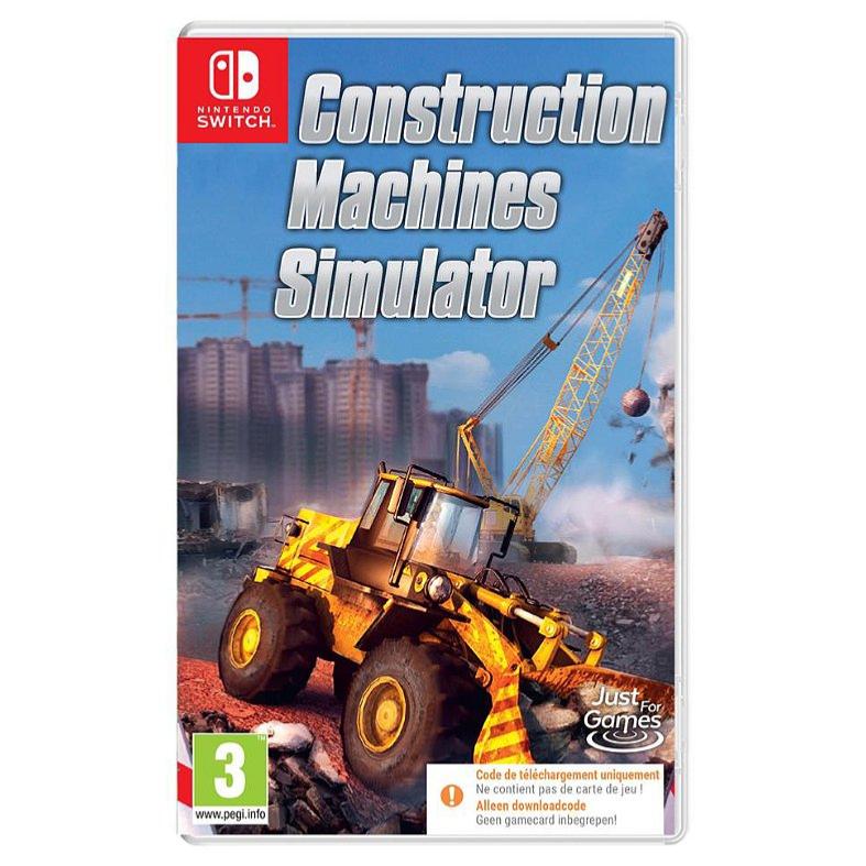 Construction Machines Simulator Nintendo SWITCH (Code de téléchargement)