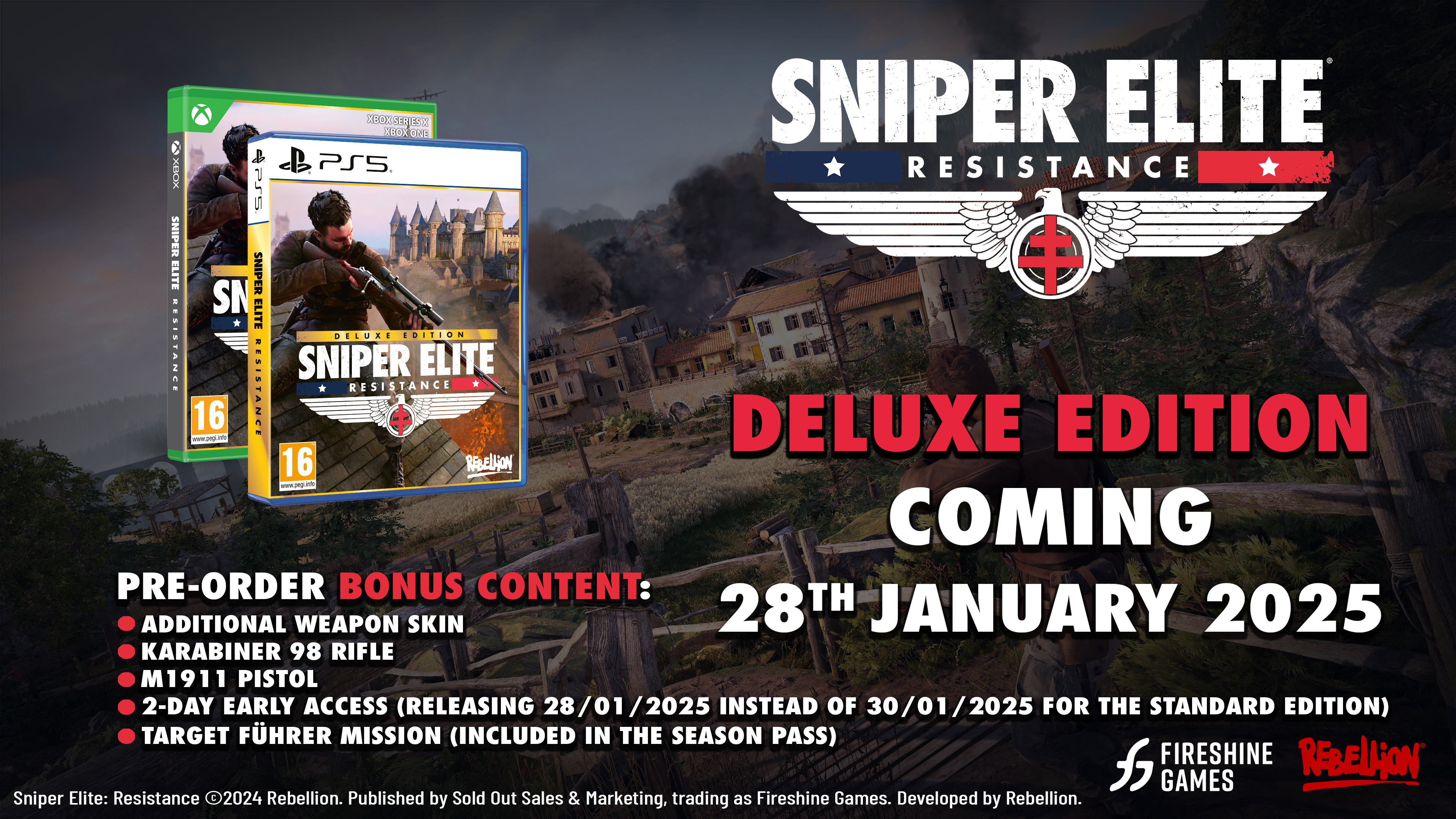 Sniper Elite Resistance Deluxe Edition PS5