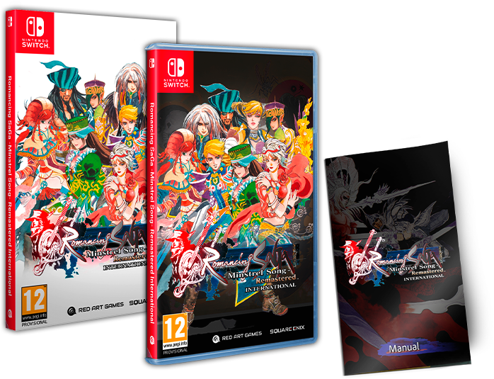 Romancing SaGa Minstrel Song Remastered International Nintendo Switch