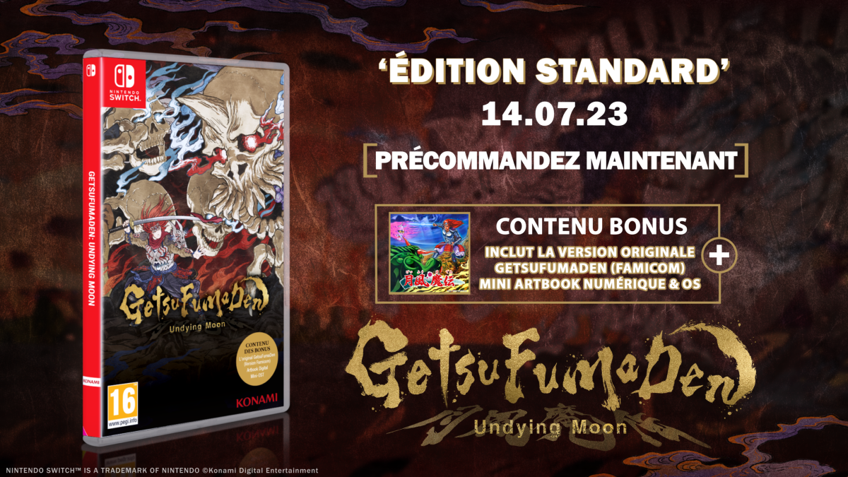 GetsuFumaDen Undying Moon Nintendo SWITCH