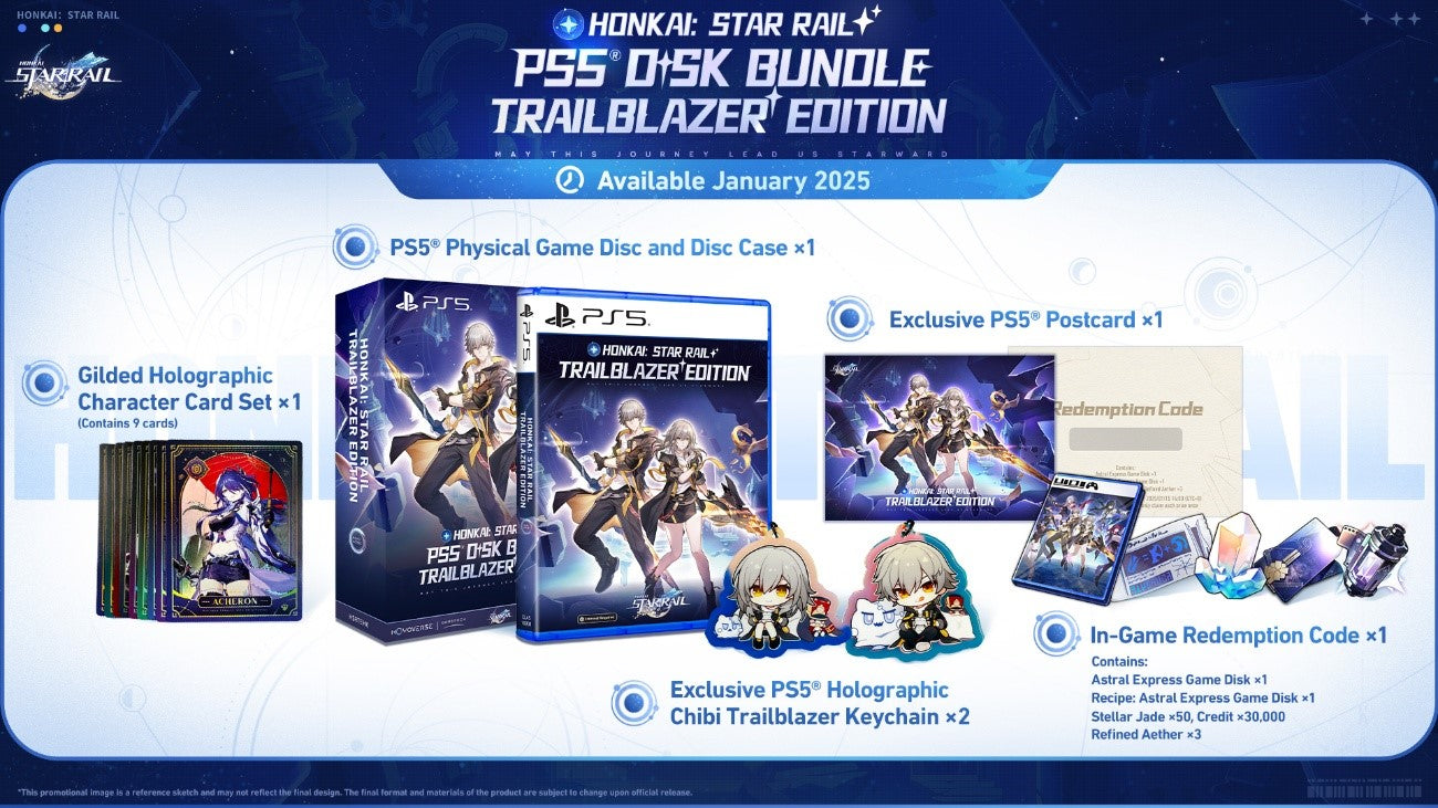 Honkai Star Rail Trailblazer Edition PS5