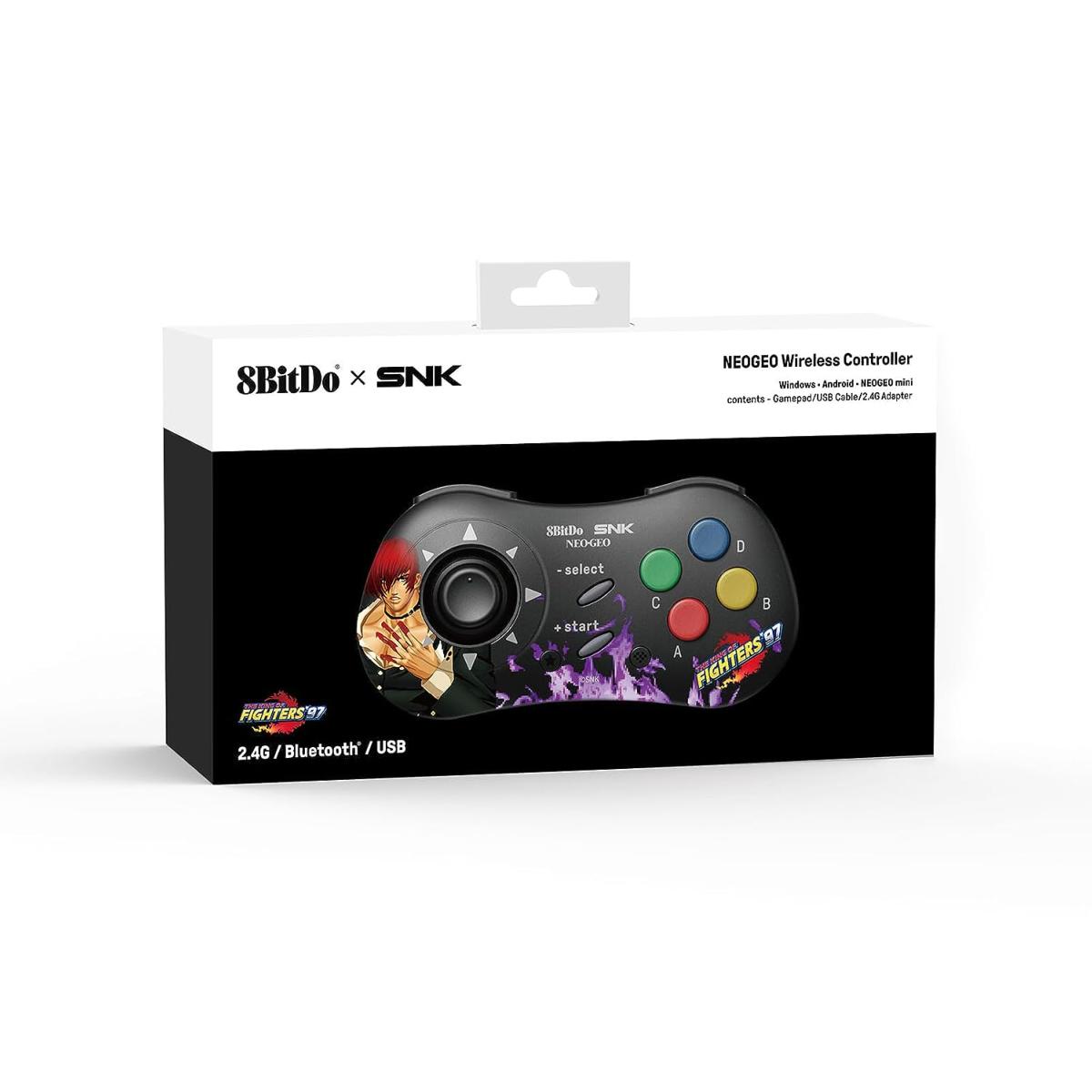 8Bitdo SNK Neo Geo Style Bluetooth Controller The must-have accessories at  Just for Games