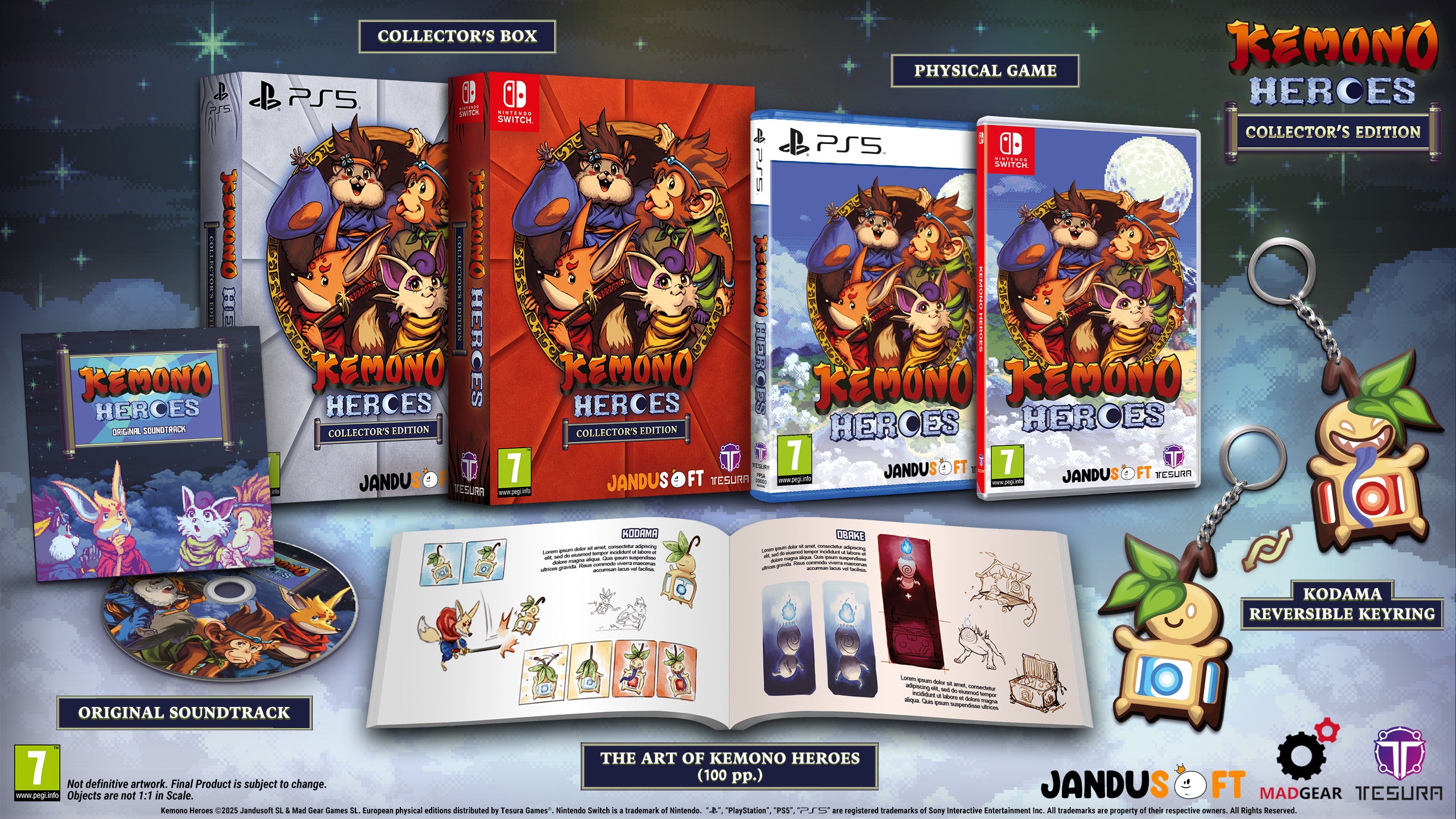 Kemono Heroes Collector's Edition Nintendo Switch