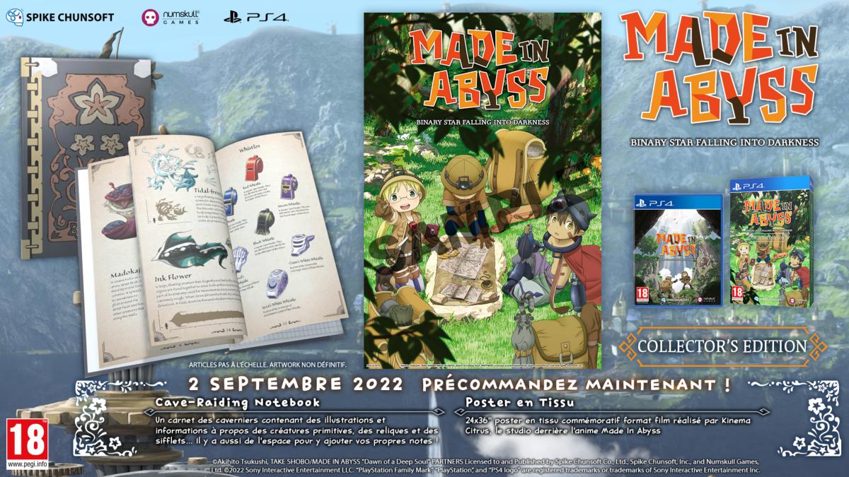 Made in Abyss: Binary Star Falling into Darkness Collector's edition PS4