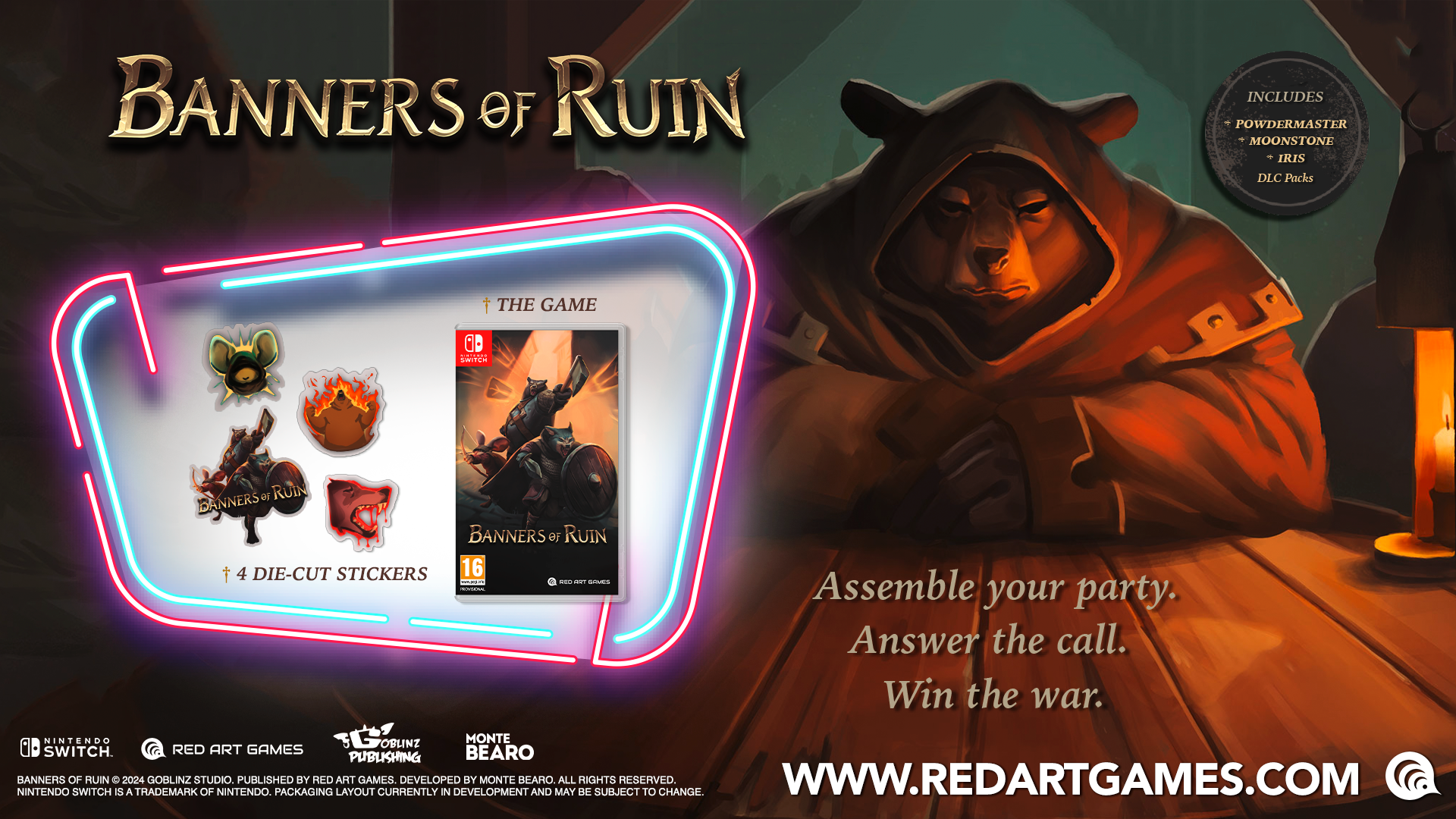 Banners of Ruin Nintendo Switch