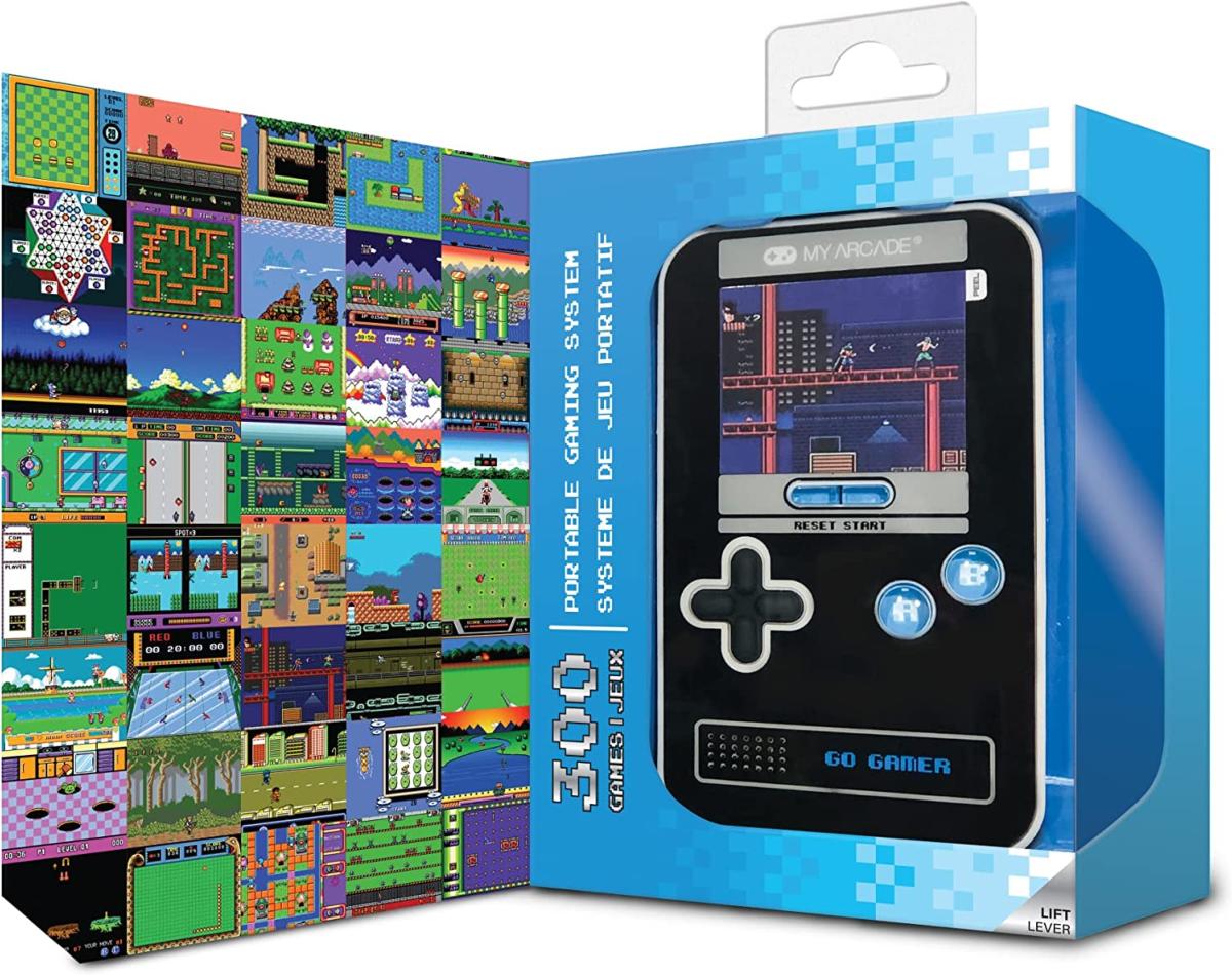 My arcade - GO Gamer console portable - Bleu/Noir