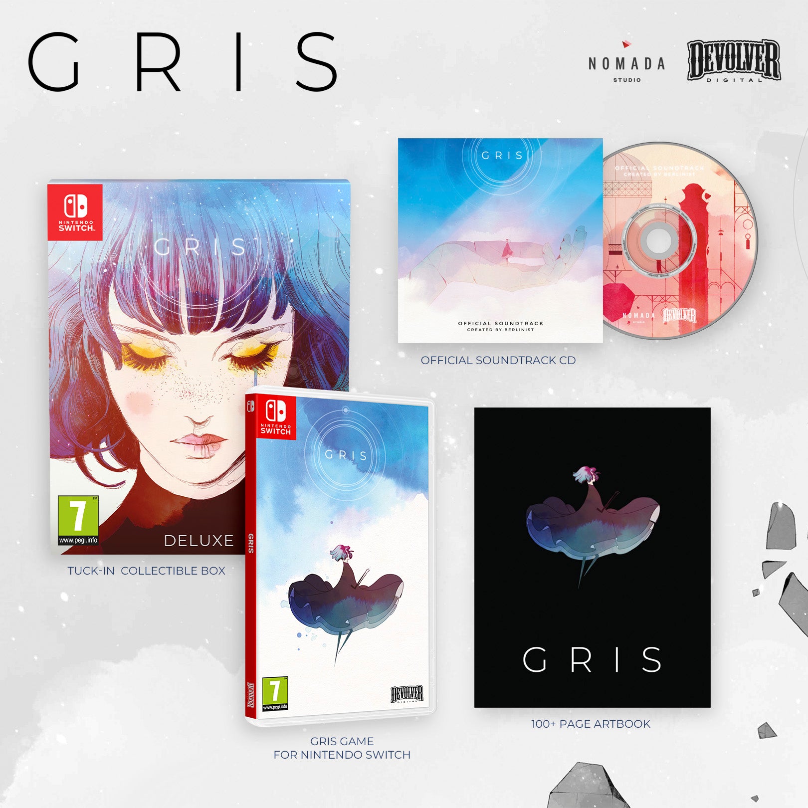 Gris Devolver Deluxe Nintendo Switch