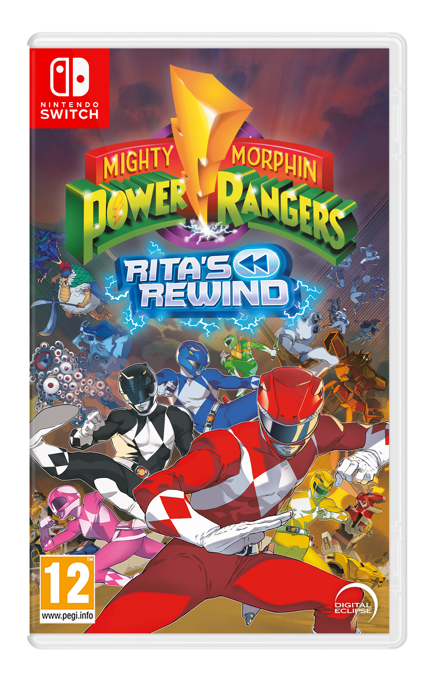 Mighty Morphin Power Rangers Rita's Rewind Nintendo Switch