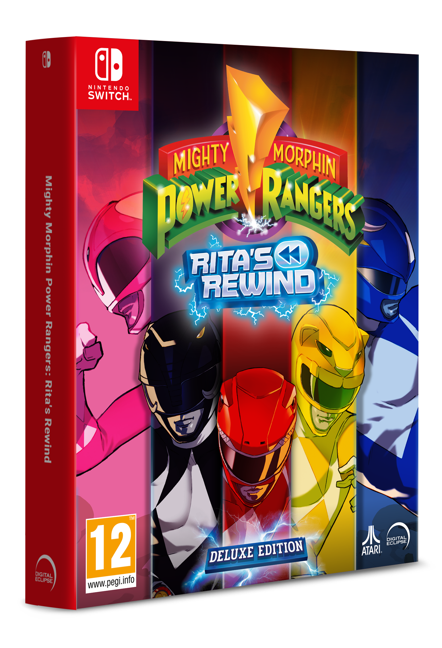 Mighty Morphin Power Rangers Rita's Rewind Deluxe Edition Nintendo Switch