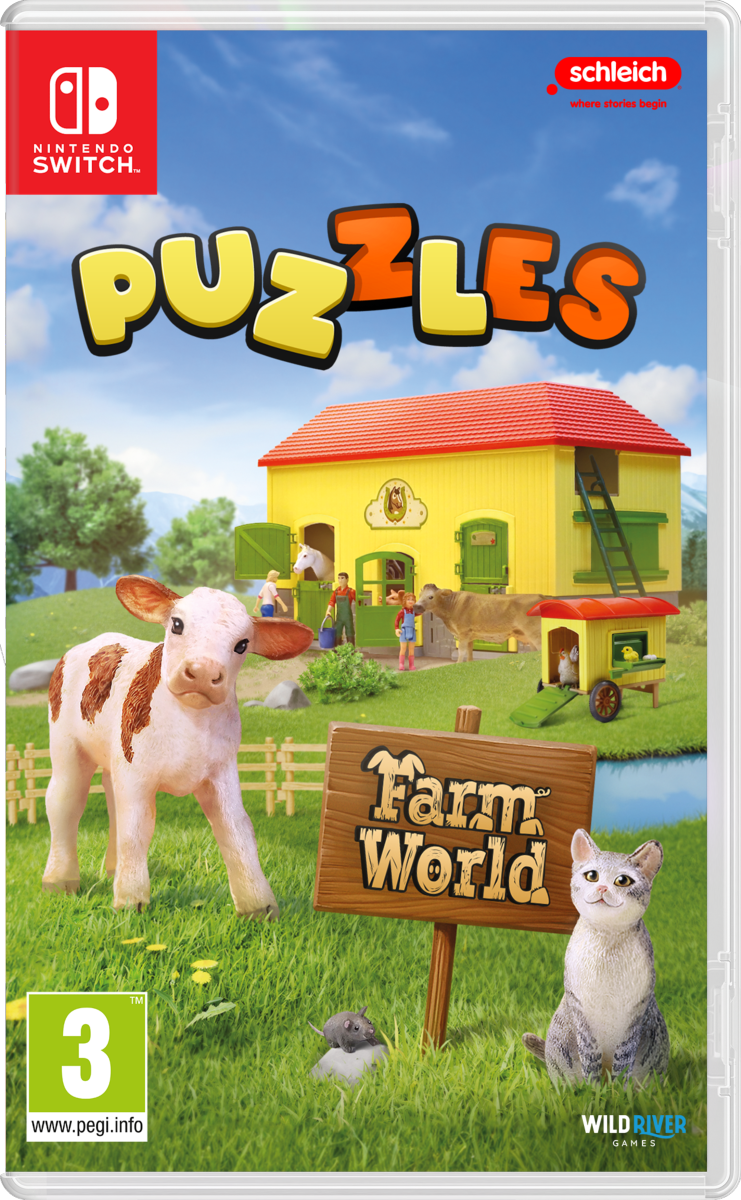 Schleich Puzzles FarmWorld Nintendo SWITCH