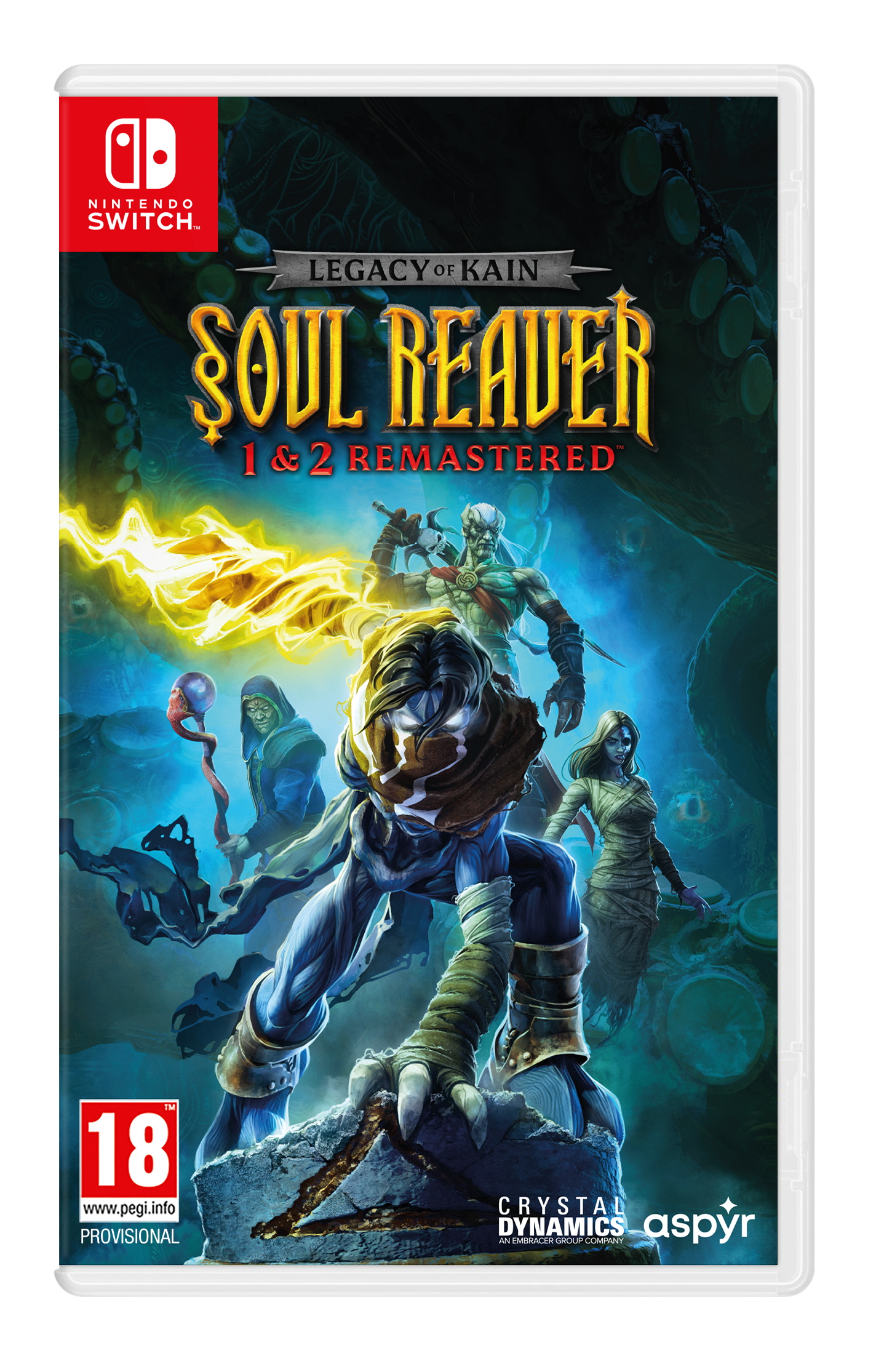 Legacy of Kain Soul Reaver 1&2 Remastered Nintendo Switch