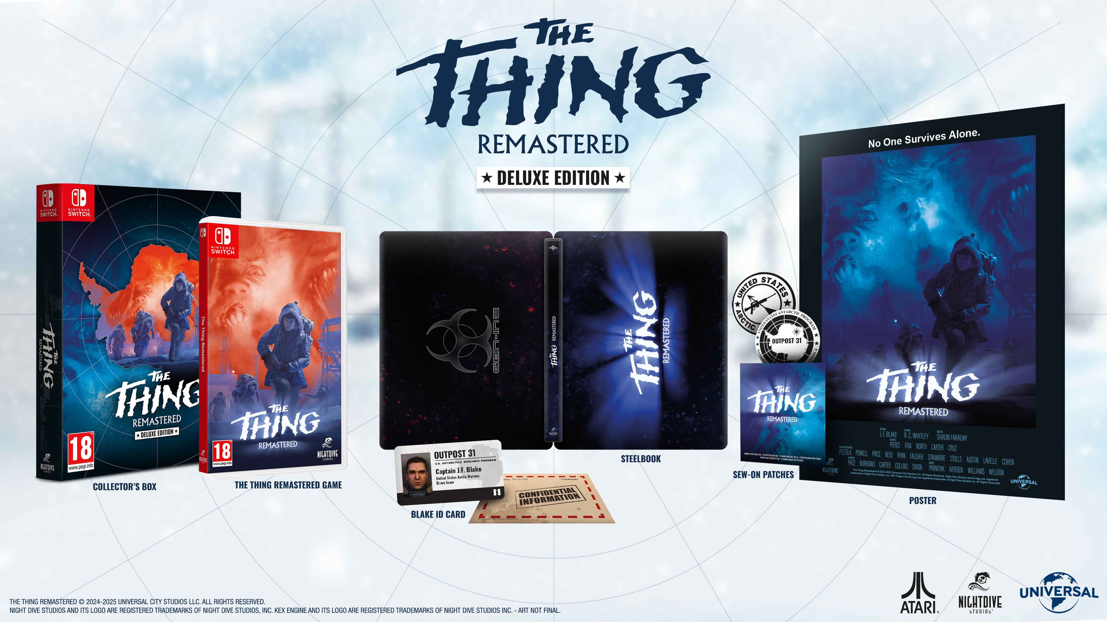 The Thing Remastered Deluxe Edition Nintendo Switch