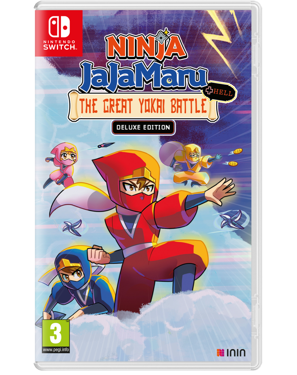 Ninja JaJaMaru The Great Yokai Battle + Hell Deluxe Edition Nintendo SWITCH  - JUST FOR GAMES