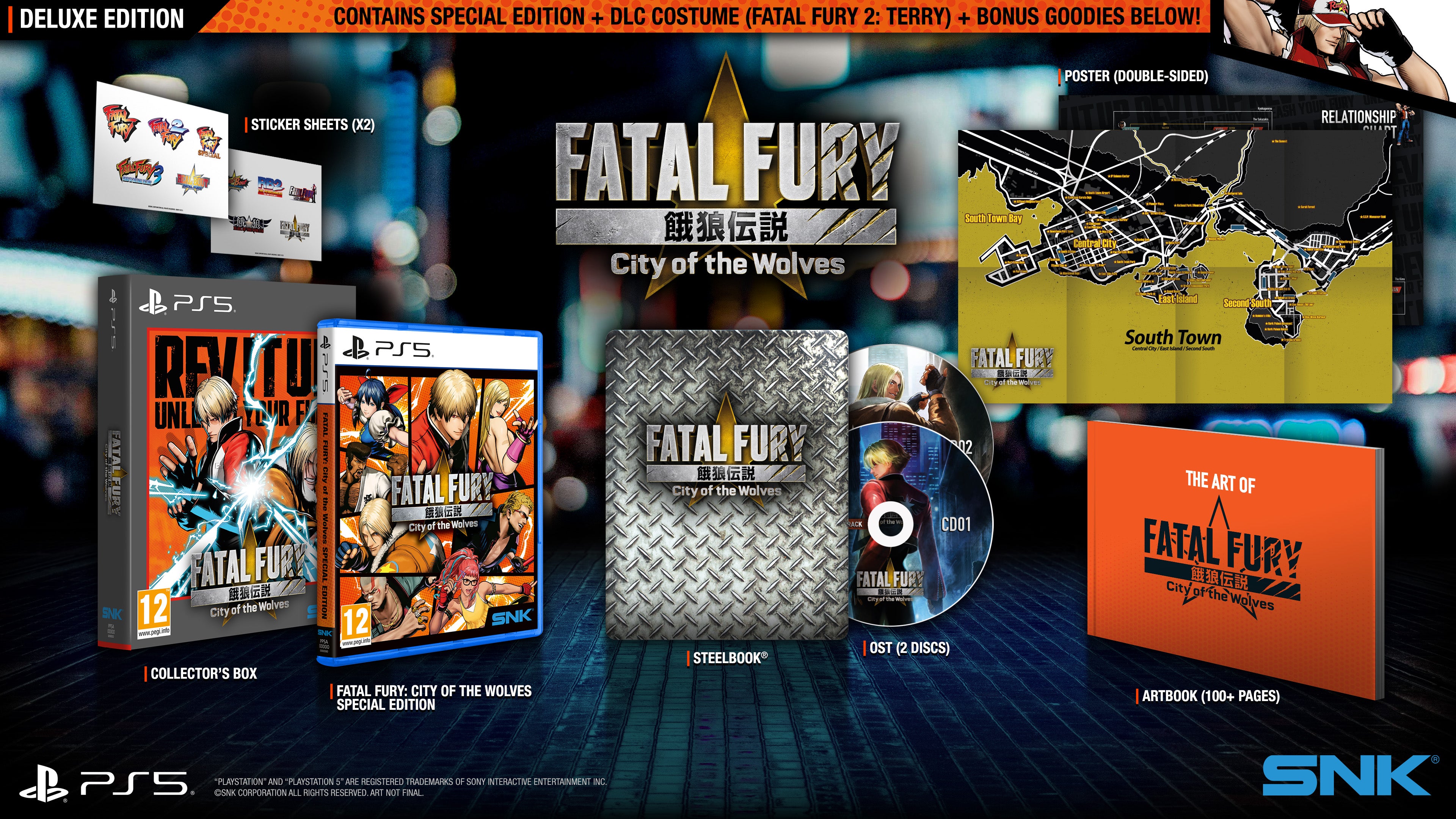 FATAL FURY City of the Wolves Deluxe Edition PS5