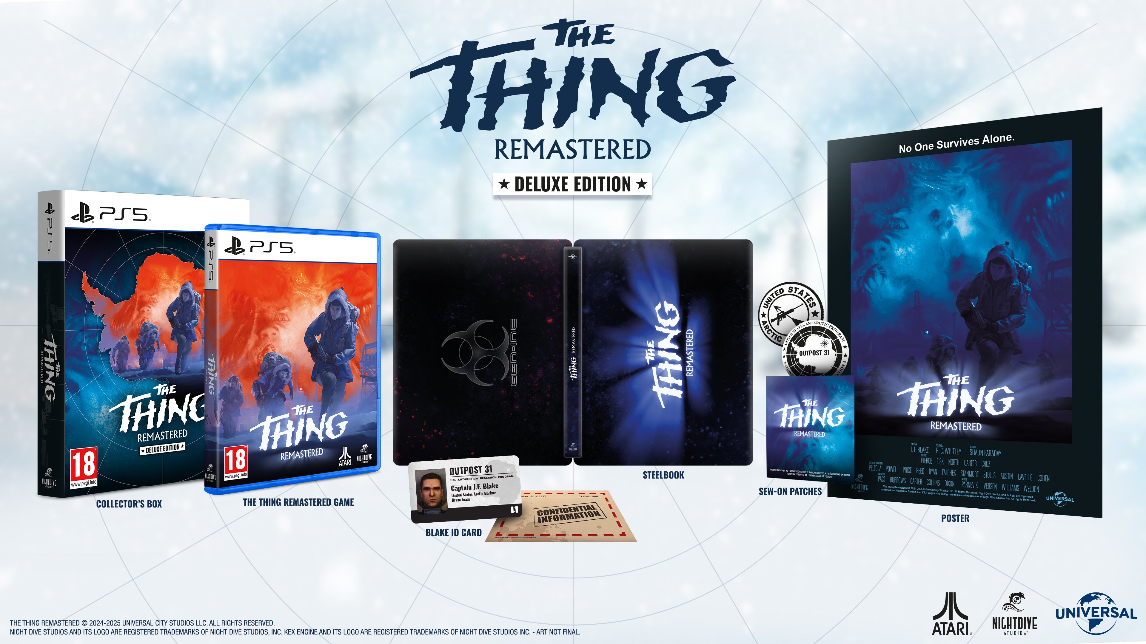 The Thing Remastered Deluxe Edition PS5