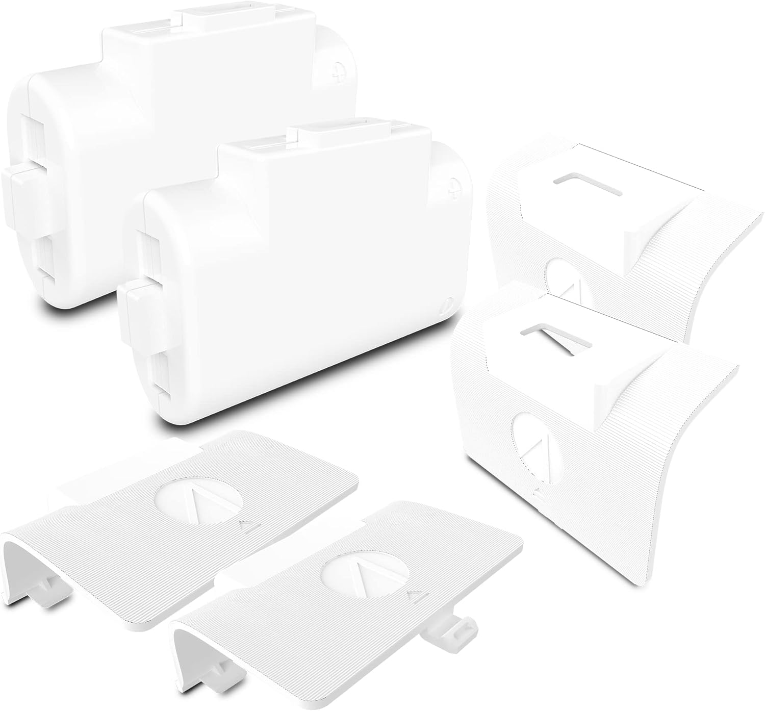 Pack Blocs-Batteries  Stealth SX-C8 X Blanc + Charge avec câble tressé Xbox