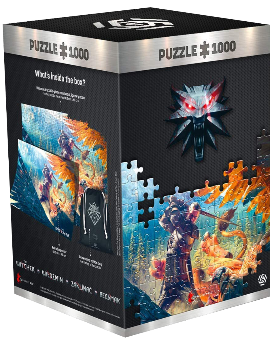 The Witcher: Griffin Fight Puzzle 1000 pièces