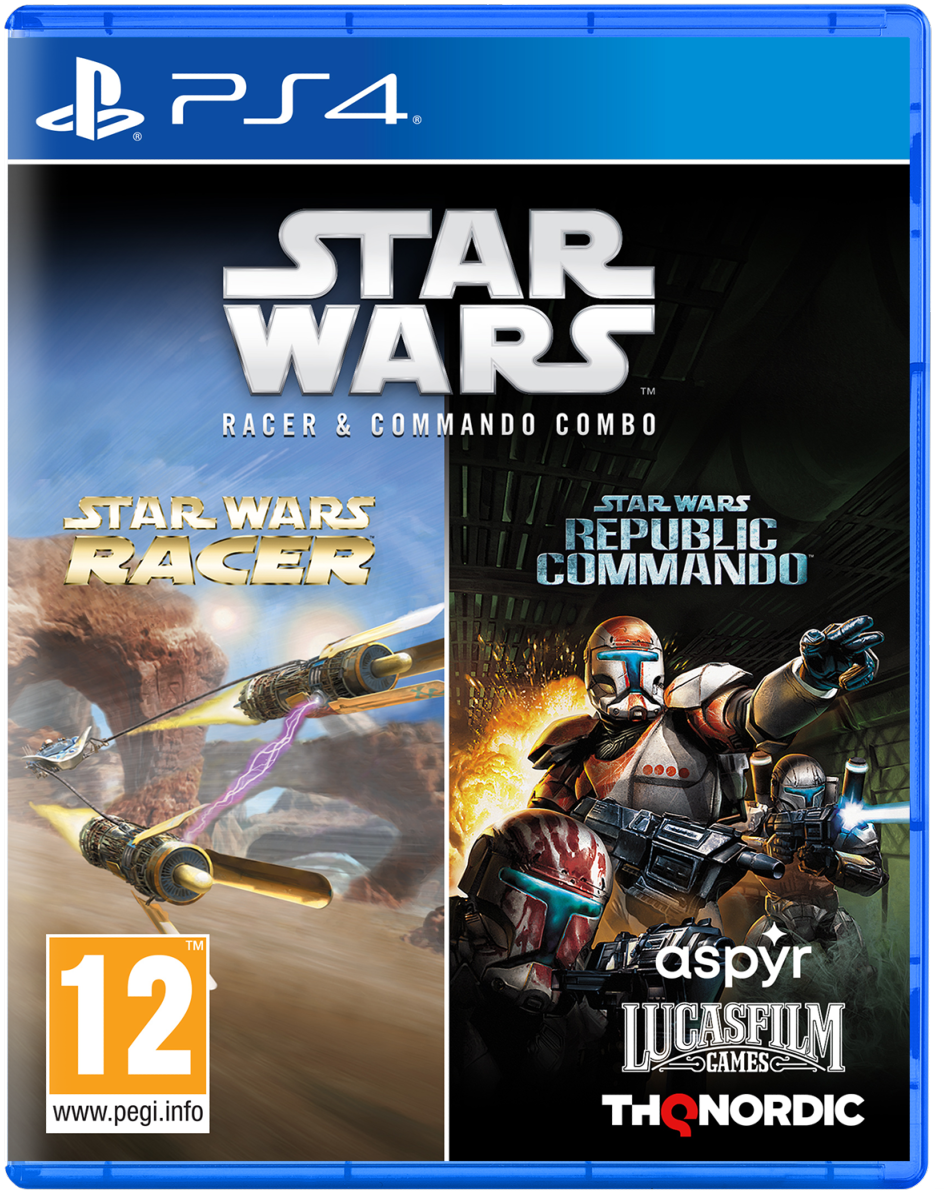 Star Wars Racer and Commando Combo PS4 - JUST FOR GAMES