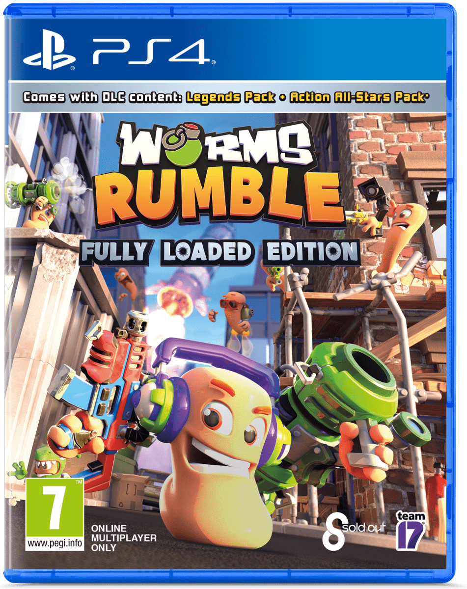 Worms Rumble Fully Loaded edition PS4 - JUST FOR GAMES