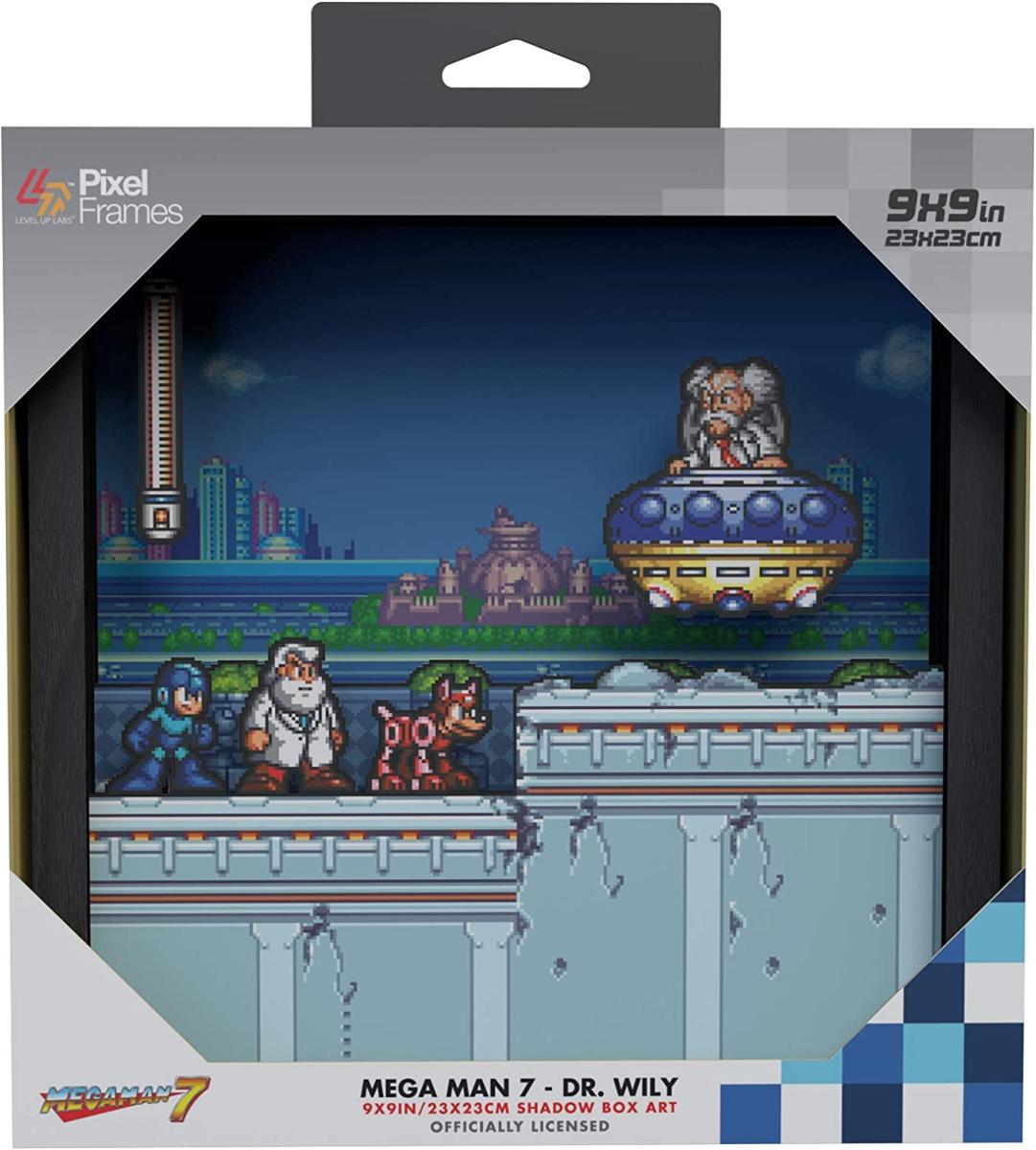 Pixel Frames Mega Man 7 Dr. Wily - 23x23 cm