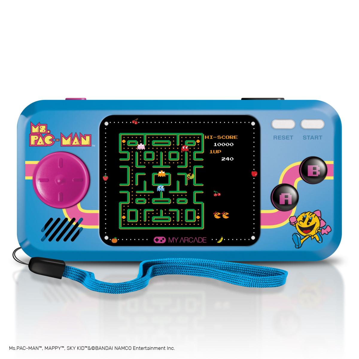 My arcade - Pocket Player Ms. Pac-Man - Portable Gaming - 3 Games in 1