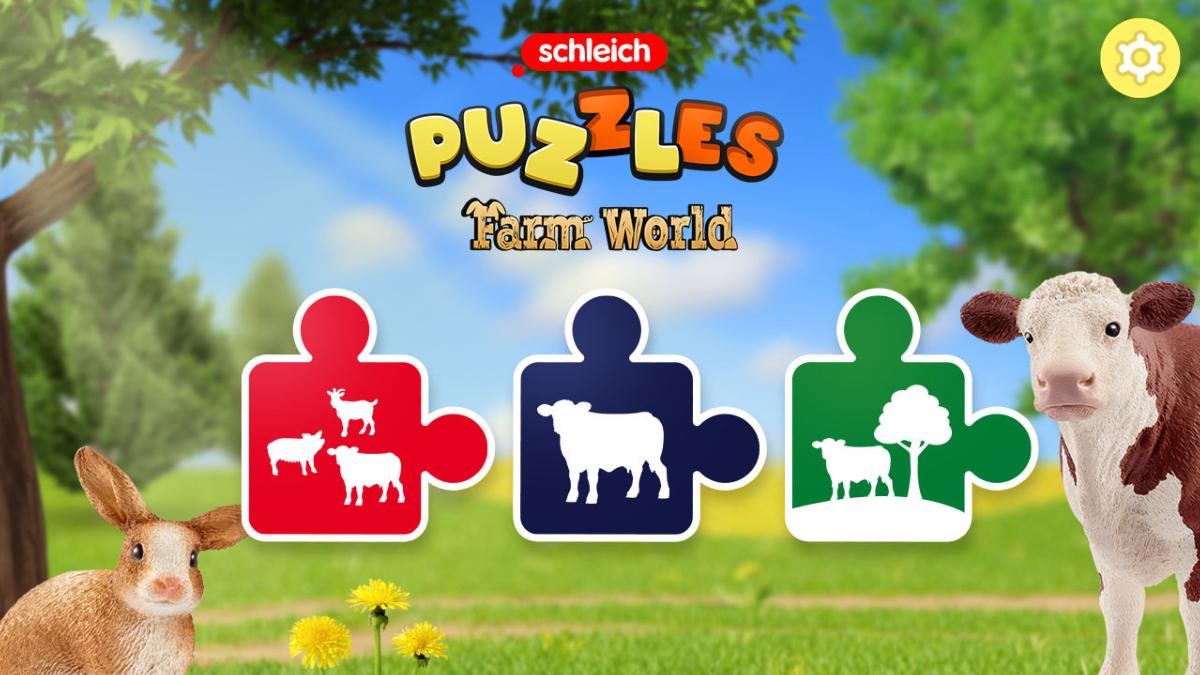 Schleich Puzzles FarmWorld Nintendo SWITCH