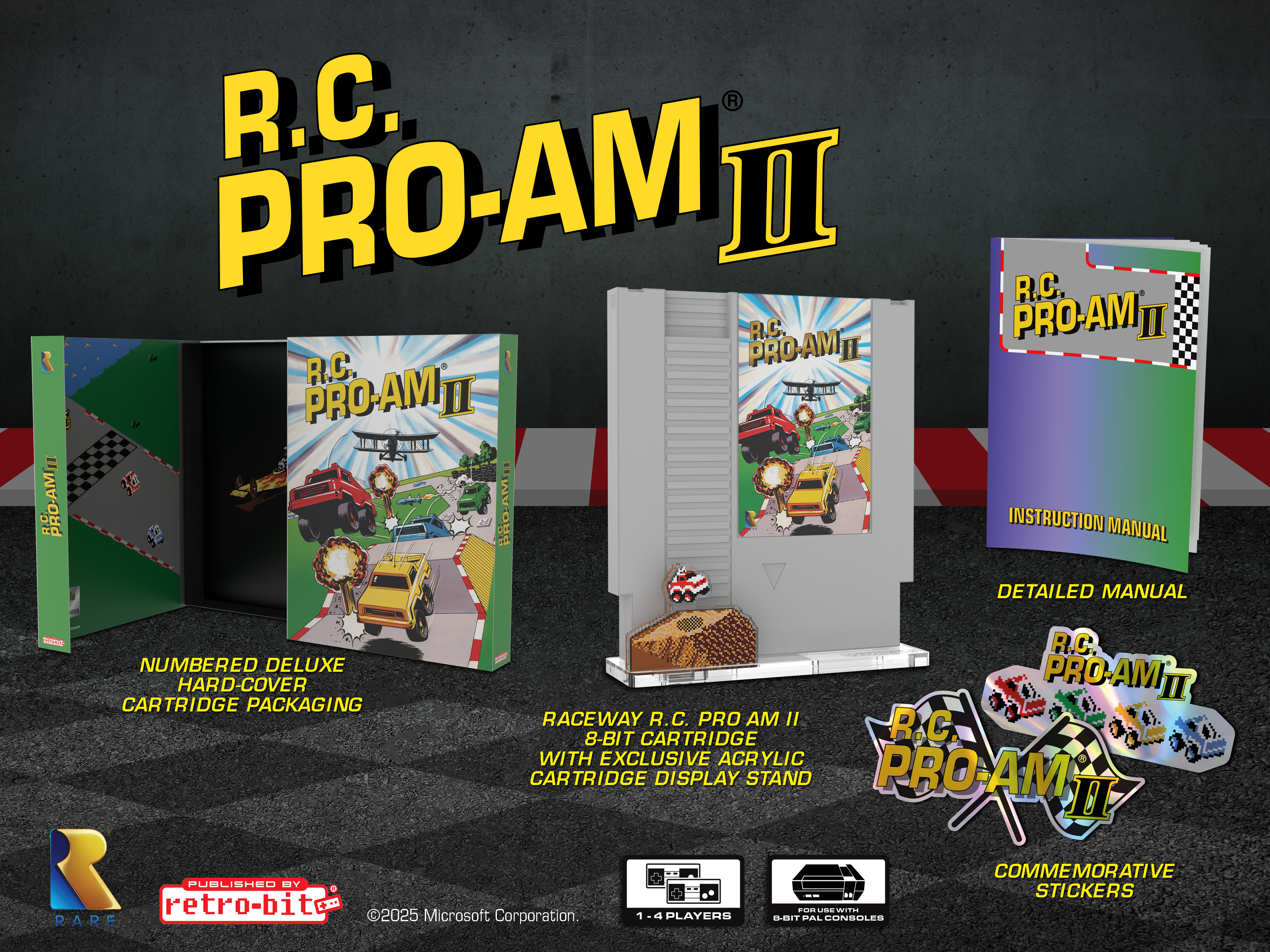 R.C. Pro-Am II Edition Cartouche NES (Version Europe PAL)