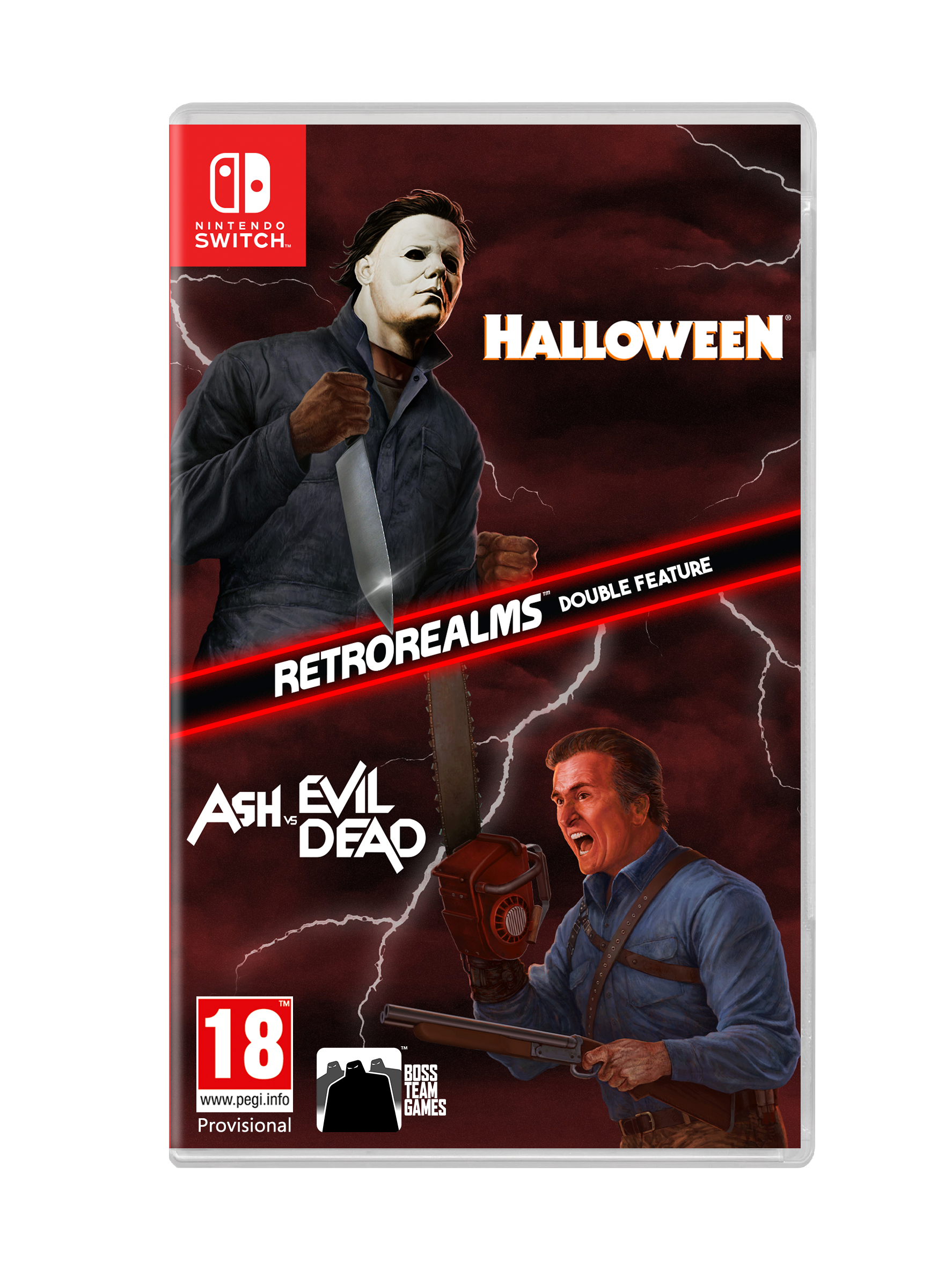 Halloween and Ash vs Evil Dead RetroRealms Double Feature Nintendo Switch