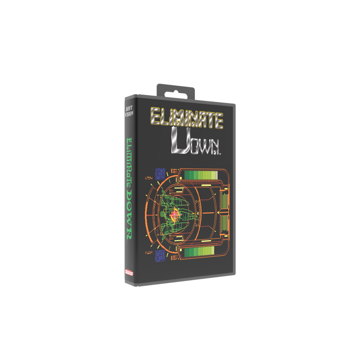 Eliminate Down: Collector’s Cartridge - MEGA DRIVE / GENESIS - Retro-bit Publishing