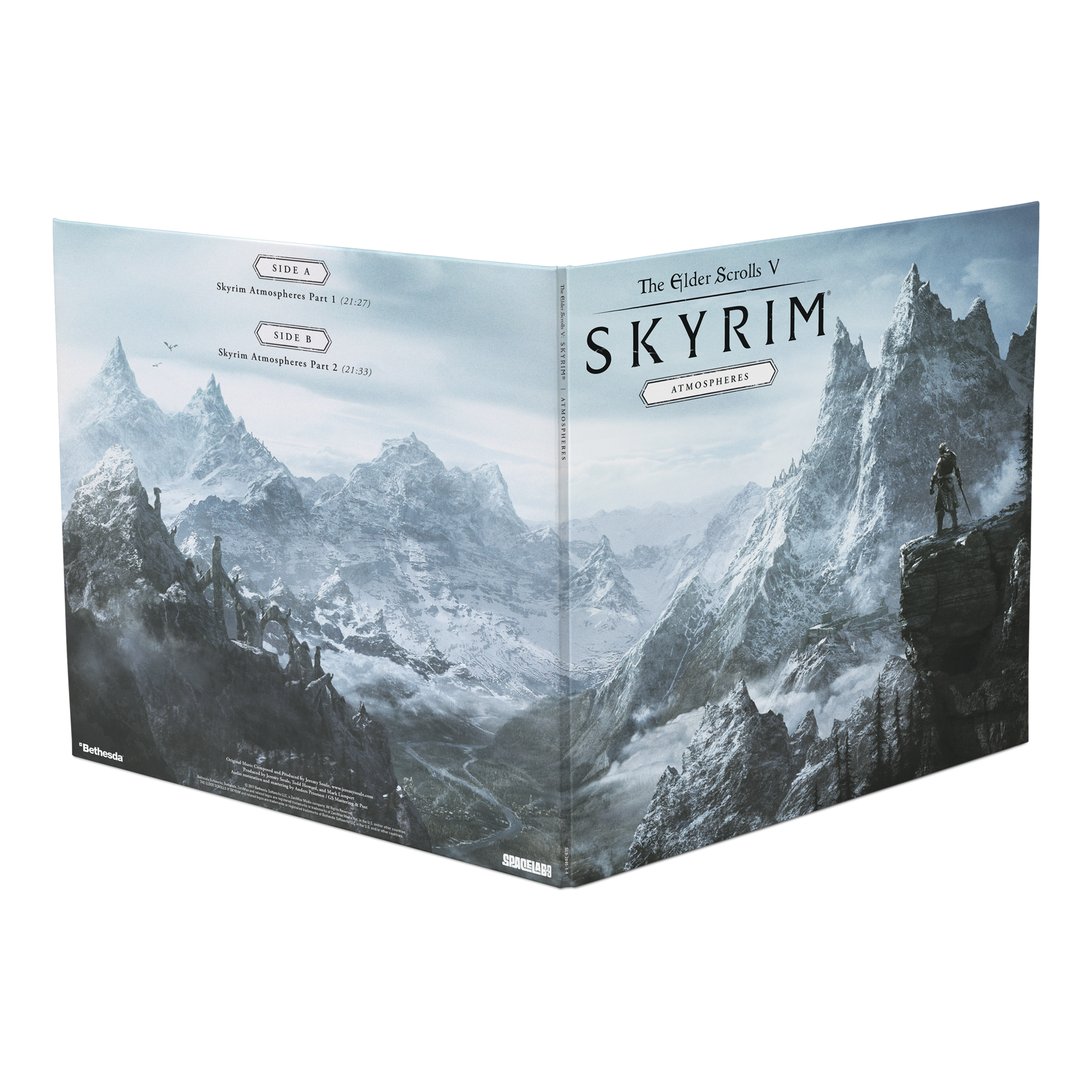 The Elder Scrolls V: Skyrim – Atmospheres Vinyle 1LP