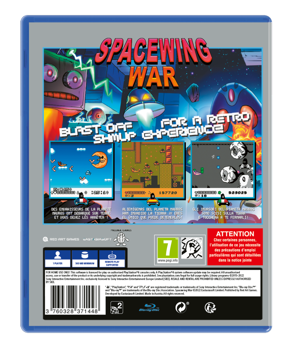 Spacewing War PS4