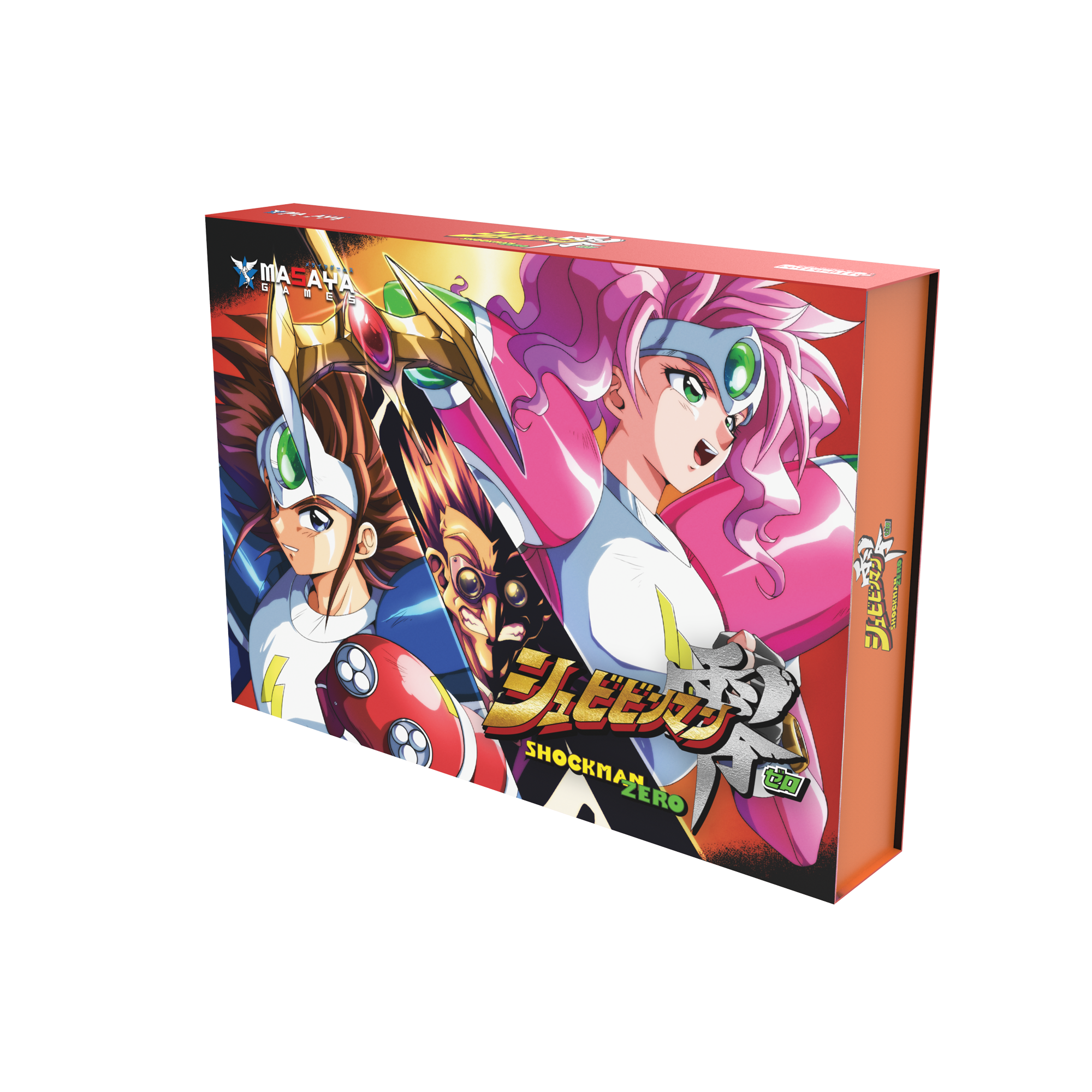 Shockman Zero Collectors Edition SNES PAL (Schibibinman Zero) - PAL Super Nintendo Cartridge - Retro-bit Publishing