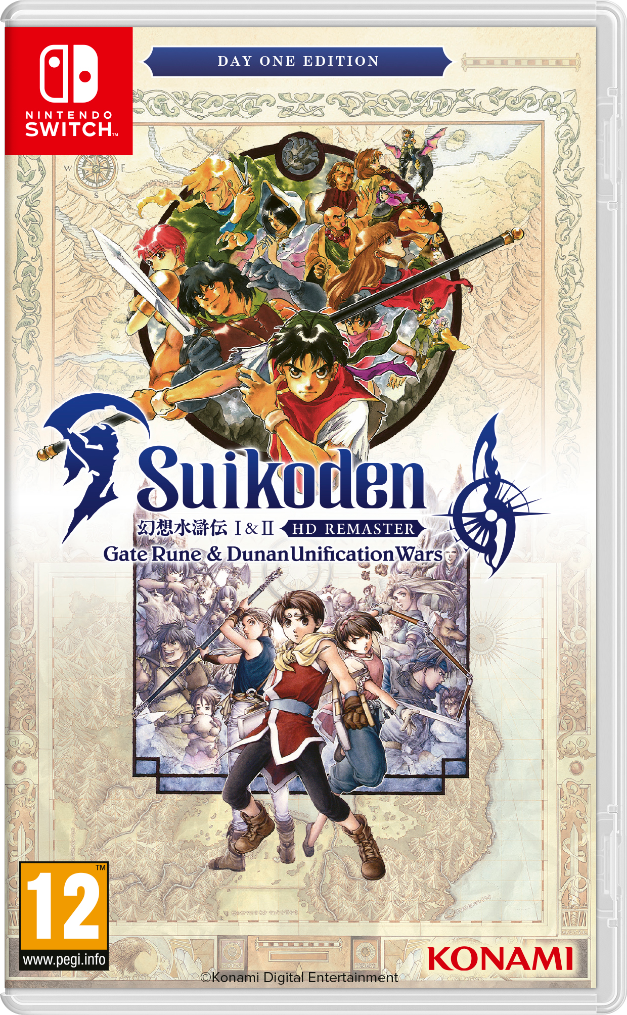 Suikoden 1 & 2 HD Remaster Day One Edition SWITCH